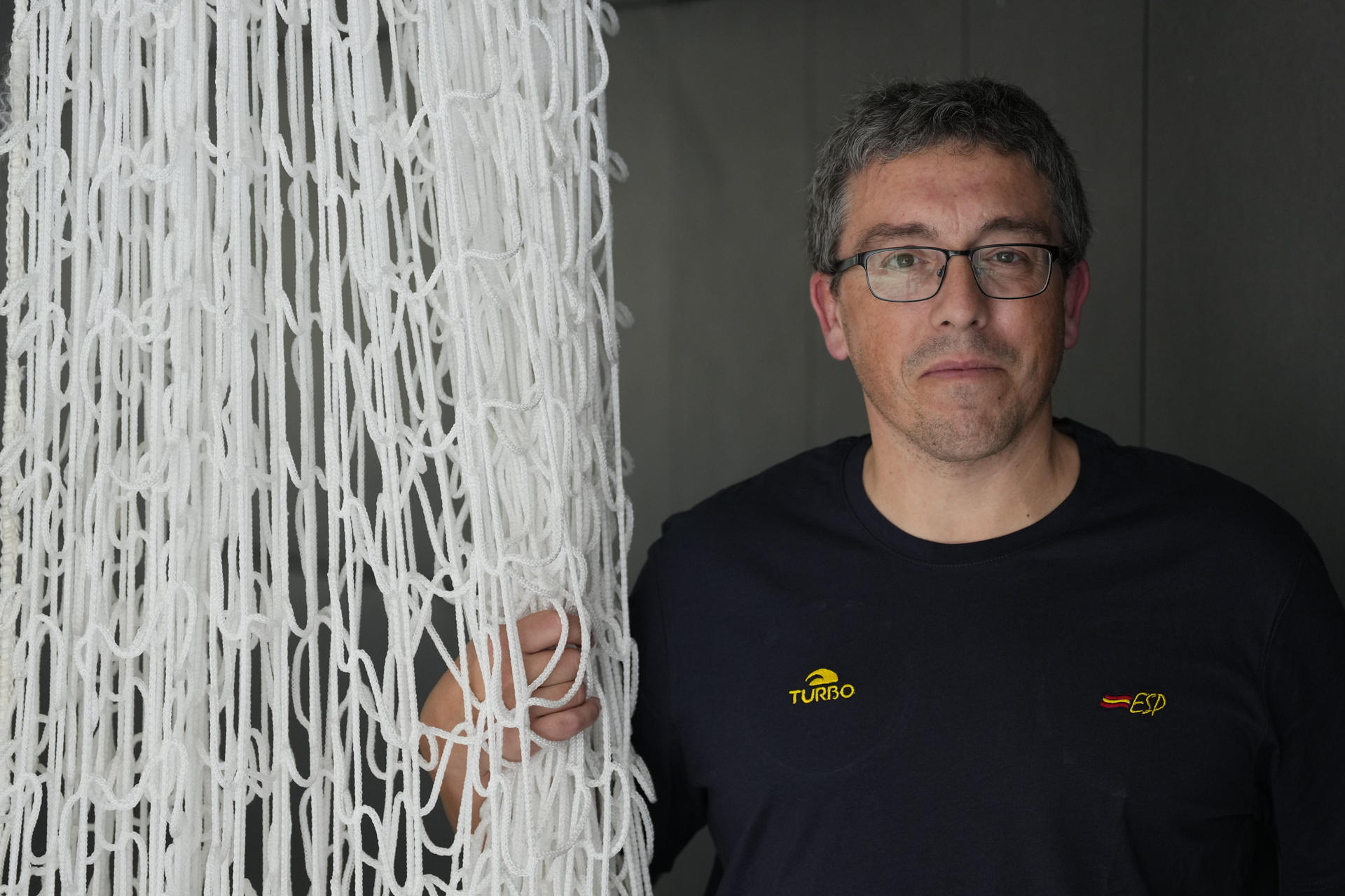 Jordi Valls Nart (Terrassa, 1977), nuevo responsable del equipo español de waterpolo femenino, durante la entrevista con la Agencia EFE. EFE/Alejandro García