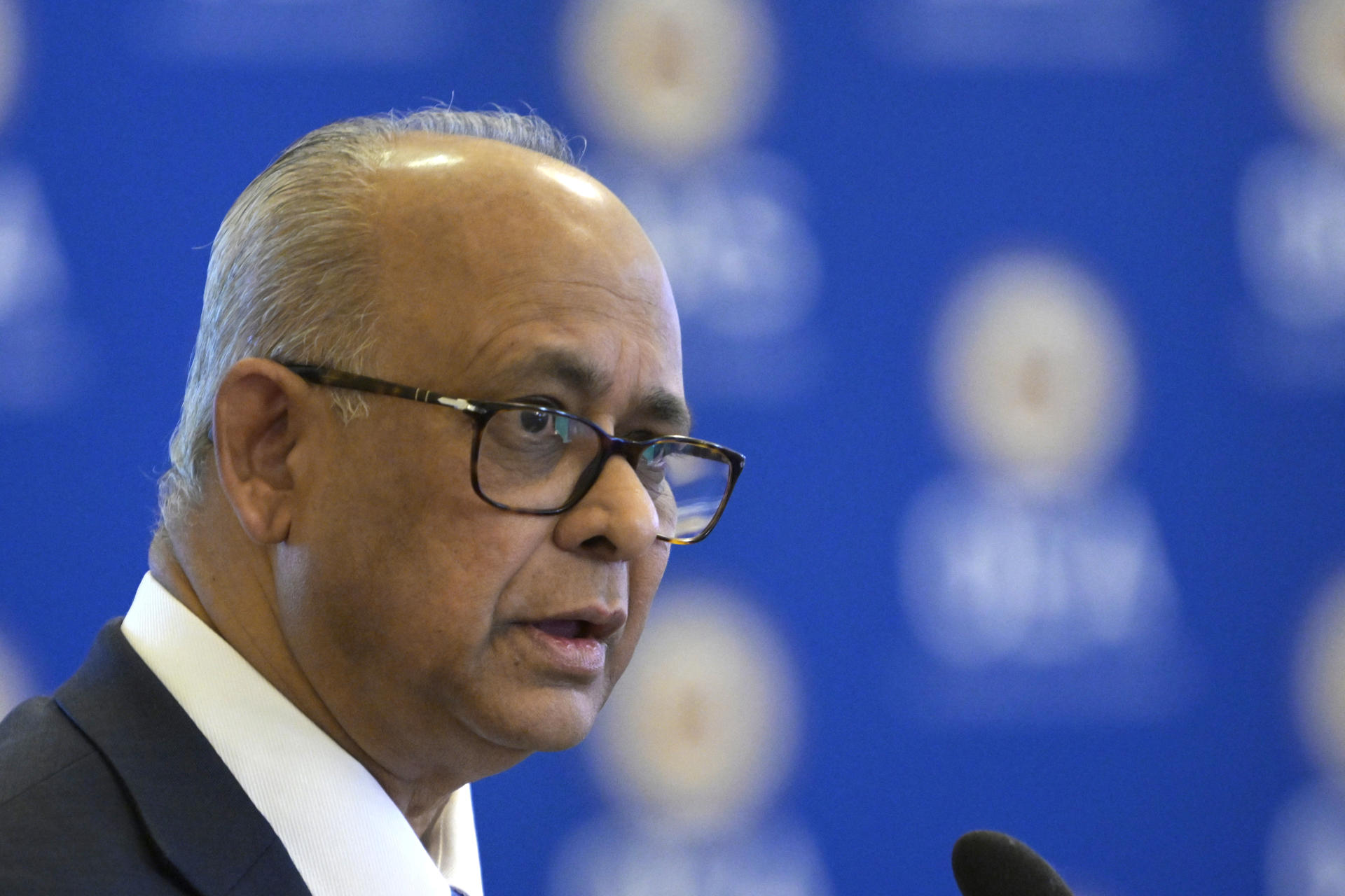 El ministro de Exteriores de Surinam, Albert Ramdin. EFE/Lenin Nolly