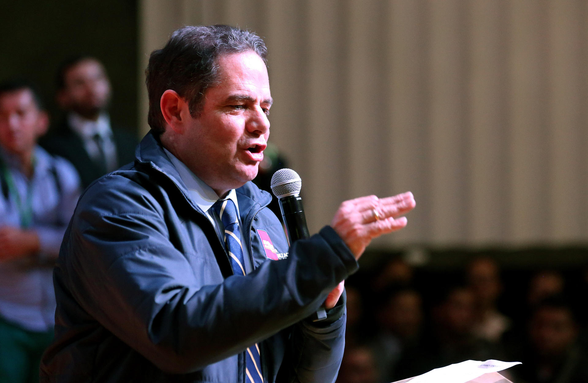 Fotografía de archivo en donde se ve al exvicepresidente colombiano Germán Vargas Lleras. EFE/MAURICIO DUEÑAS CASTAÑEDA