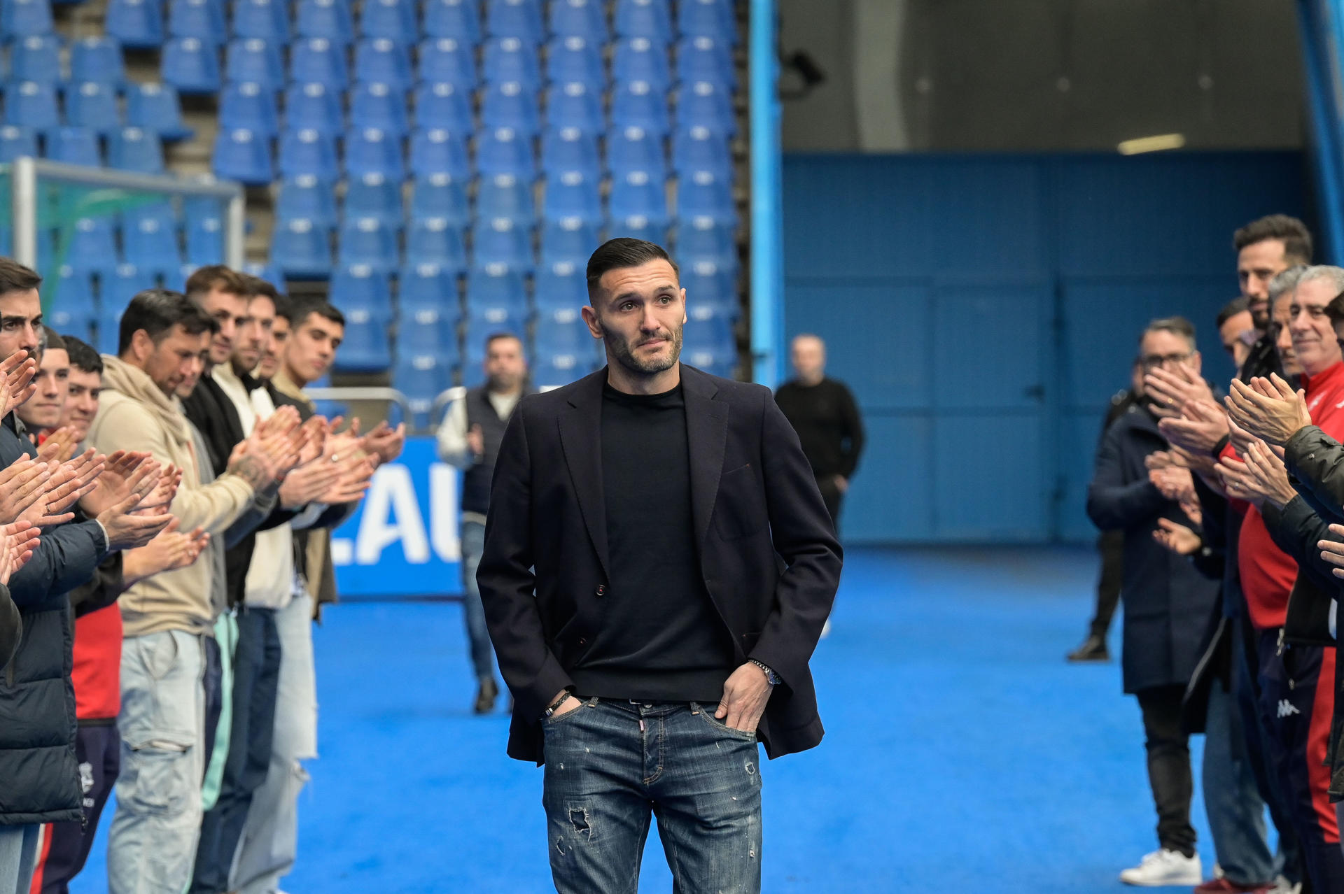 El delantero Lucas Pérez en foto de archivo de Moncho Fuentes. EFE