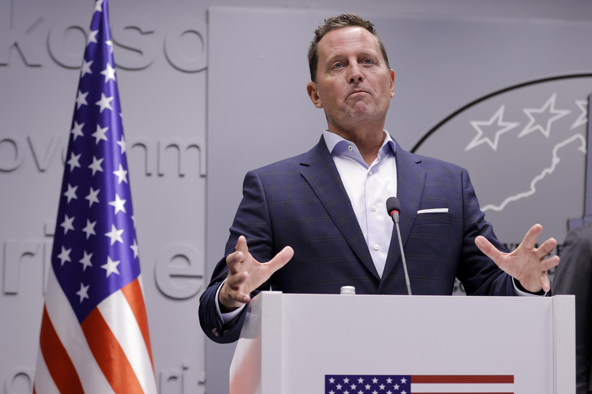 Foto de archivo del enviado de EE.UU. para Misiones Especiales, Richard Grenell. EFE/VALDRIN XHEMAJ