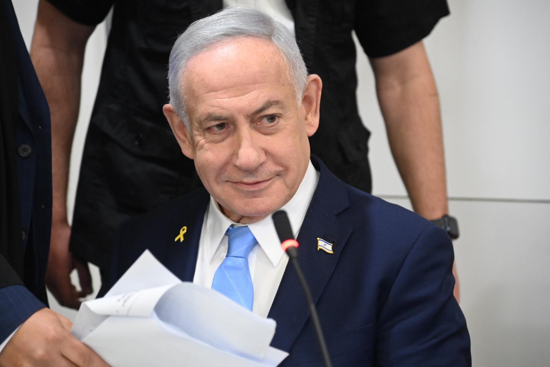 Fotografía de archivo del primer ministro de Israel, Benjamín Netanyahu. EFE/EPA/Yair Sagi / POOL