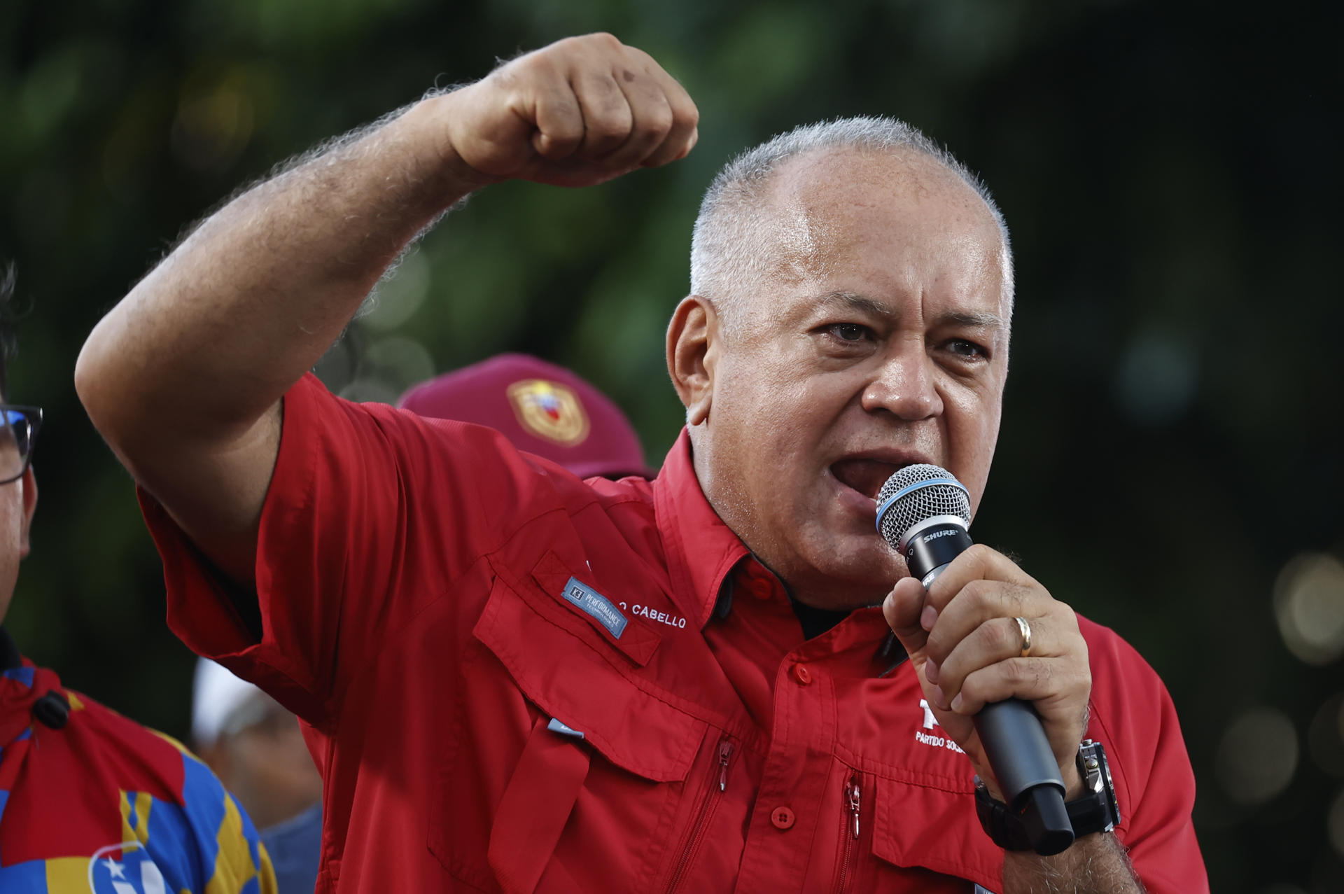 El primer vicepresidente del Partido Socialista Unido de Venezuela (PSUV), el chavista Diosdado Cabello, en una foto de archivo. EFE/Miguel Gutierrez  ARCHIVO