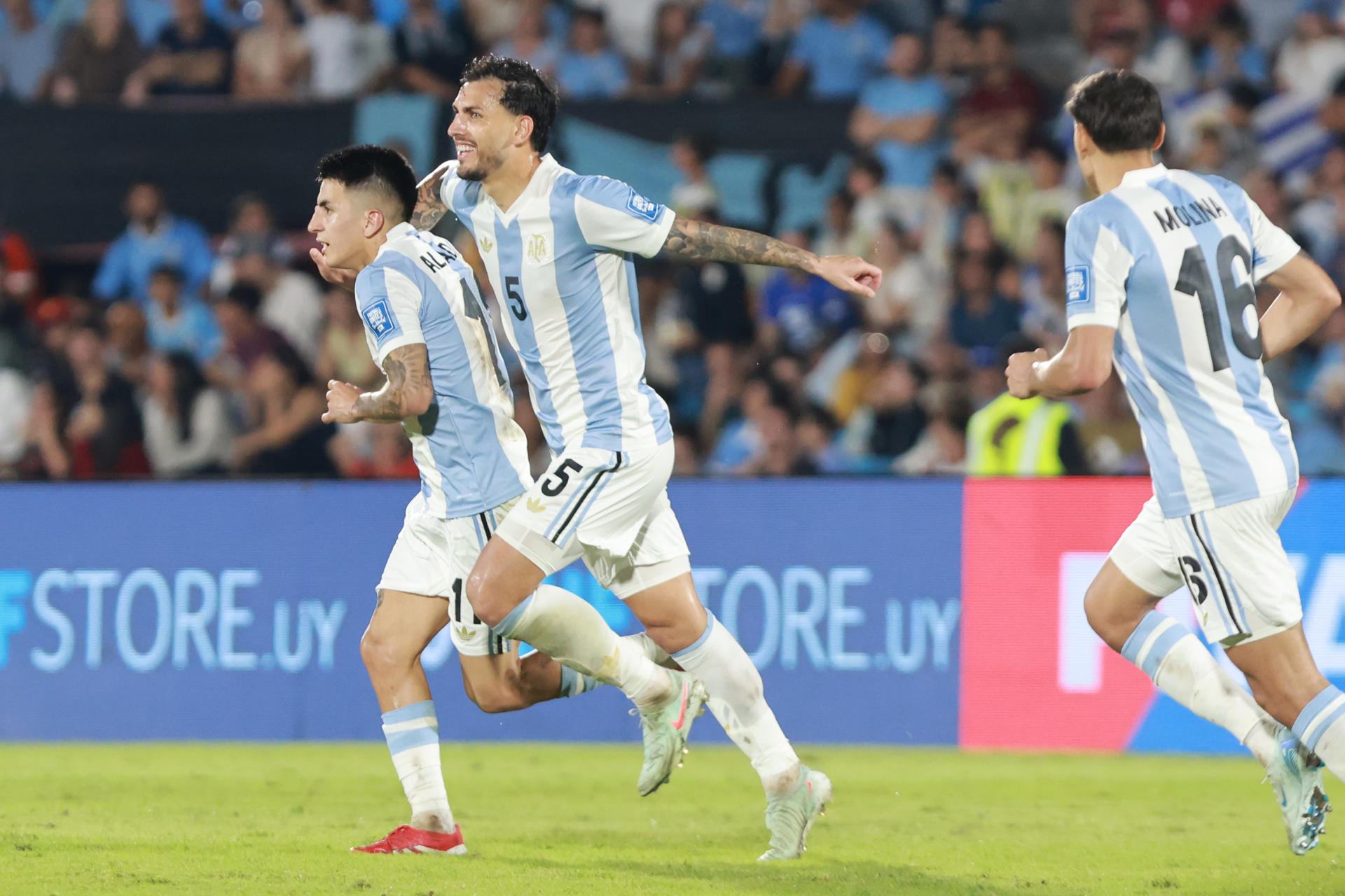 Jugadores de Argentina, en una imagen de archivo. EFE/ Gastón Britos