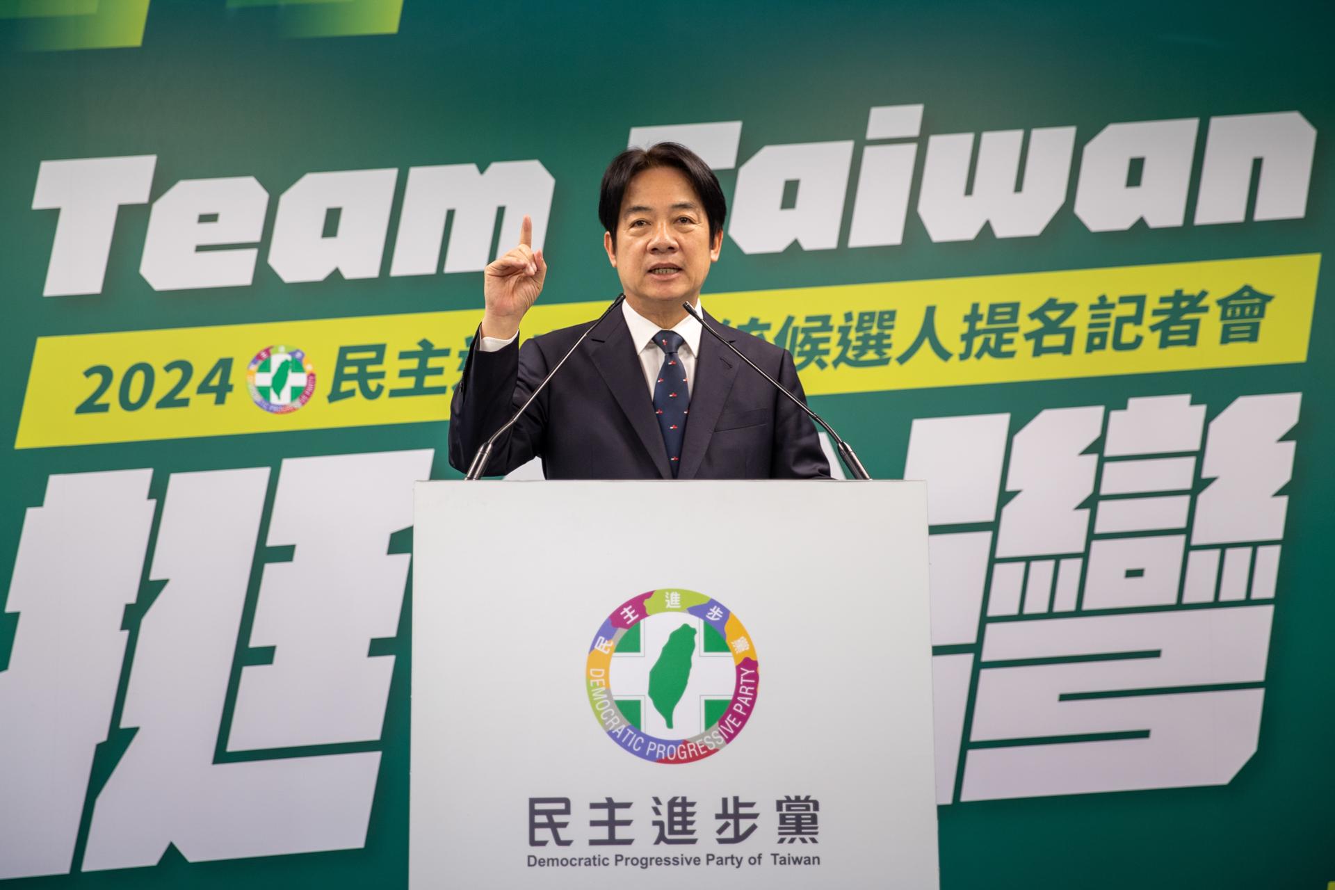 Imagen de archivo del presidente taiwanés, William Lai. EFE/EPA/RITCHIE B. TONGO