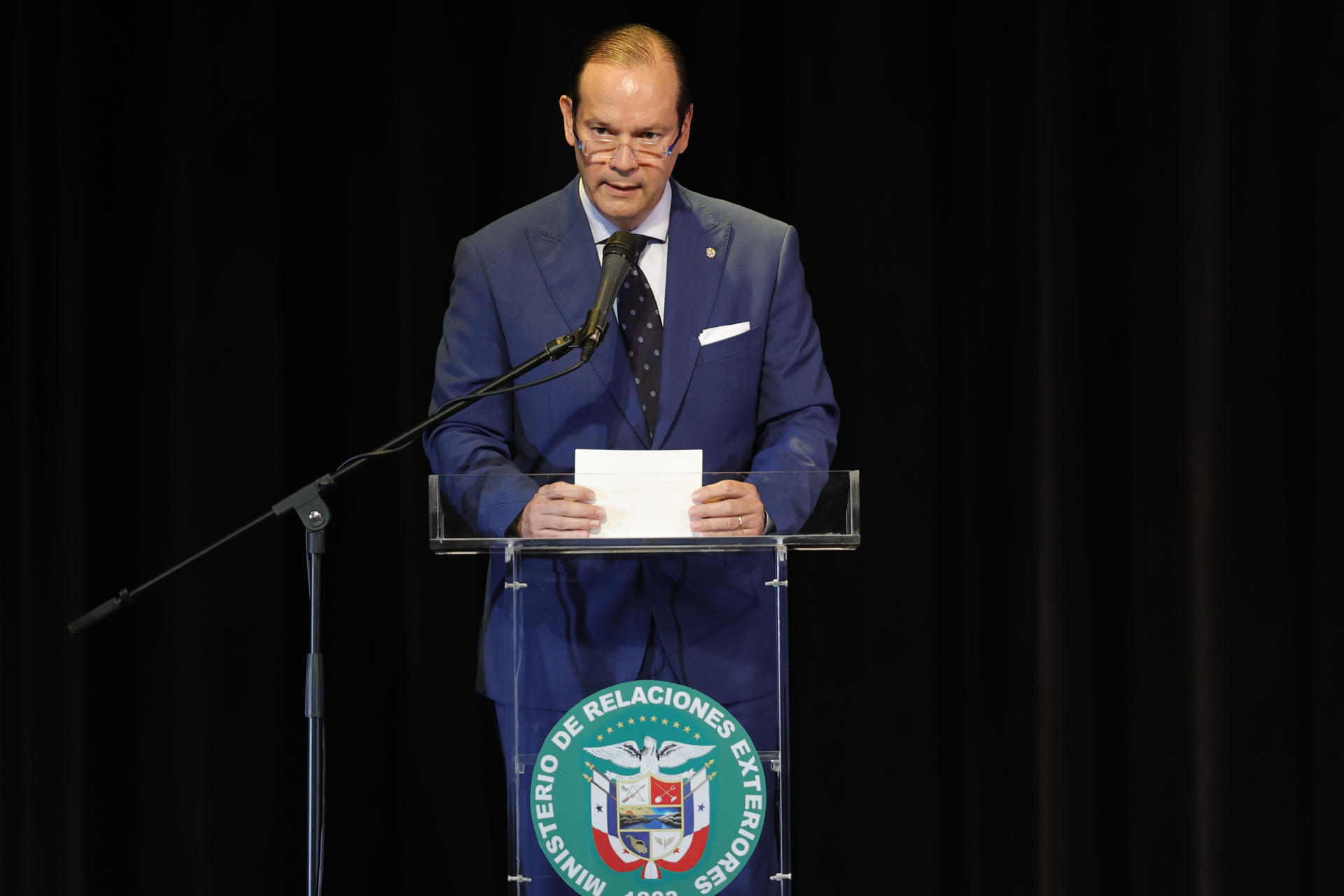 Foto de archivo del canciller de Panamá Javier Martínez-Acha. EFE/ Bienvenido Velasco