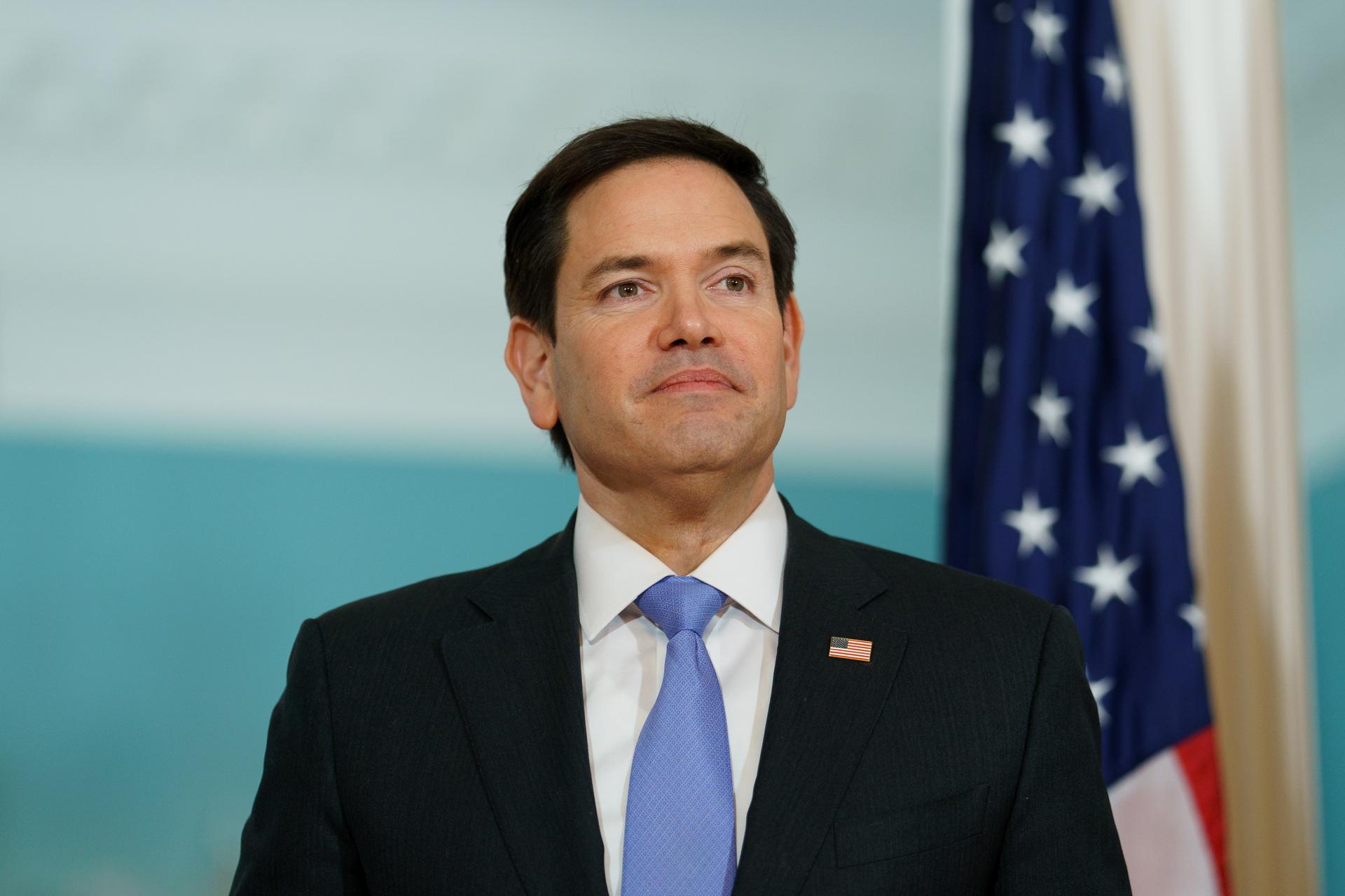El secretario de Estado de Estados Unidos, Marco Rubio. EFE/Will Oliver