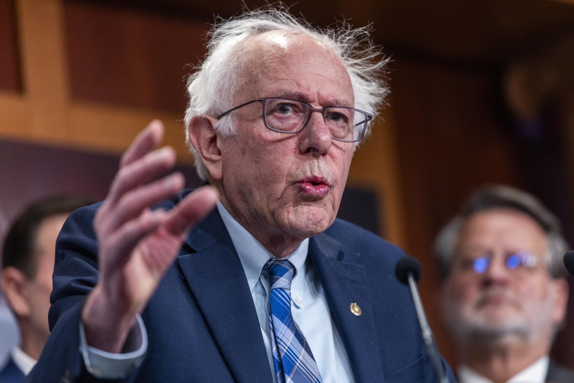 Fotografía de archivo del senador estadounidense, Bernie Sanders. EFE/EPA/SHAWN THEW
