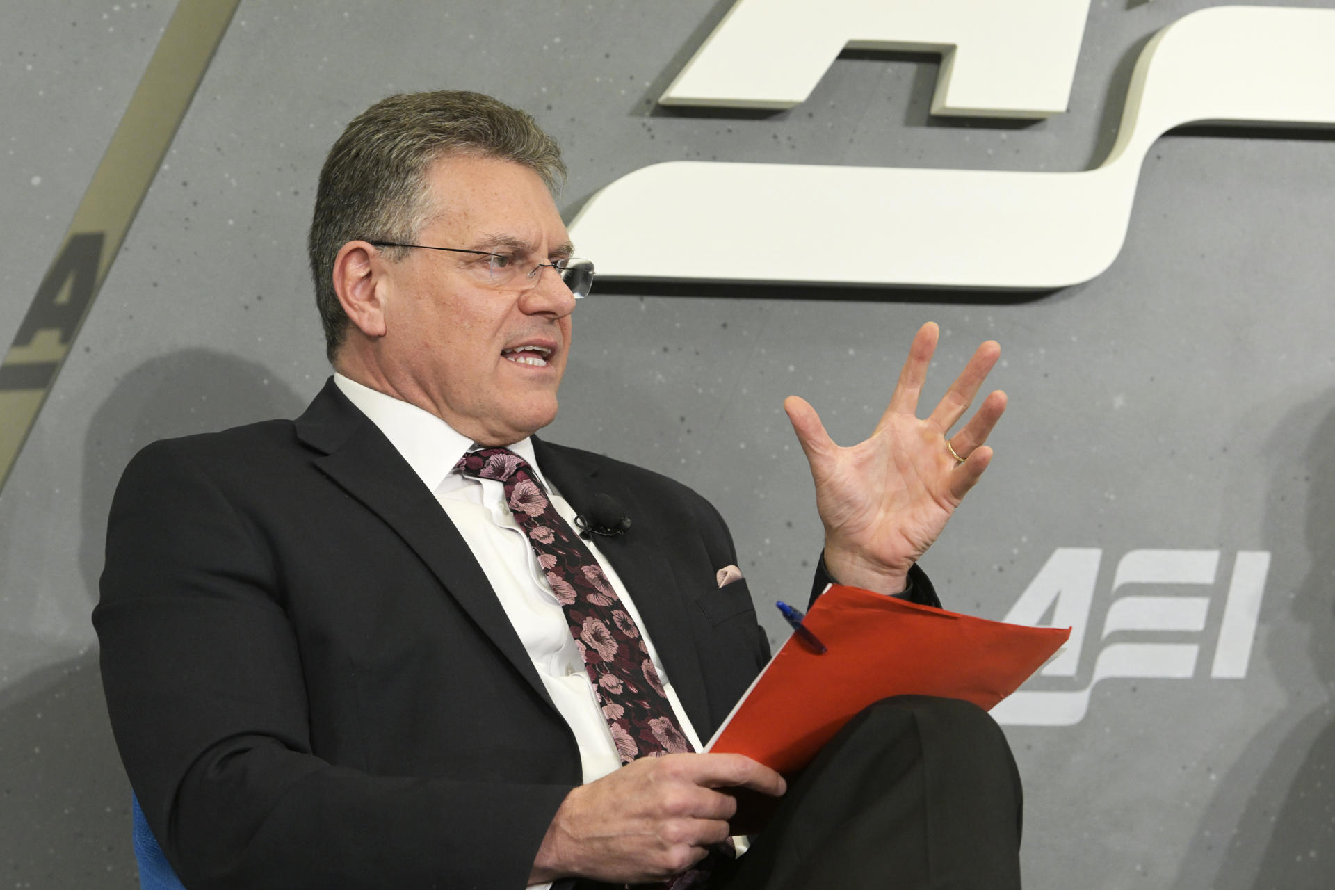 El comisario europeo de Comercio, Maros Sefcovic, en una foto de archivo. EFE/ Lenin Nolly
