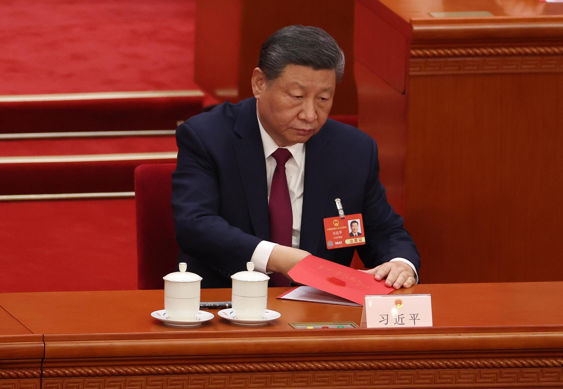El presidente de China, Xi Jinping, en una foto de archivo. EFE/EPA/WU HAO