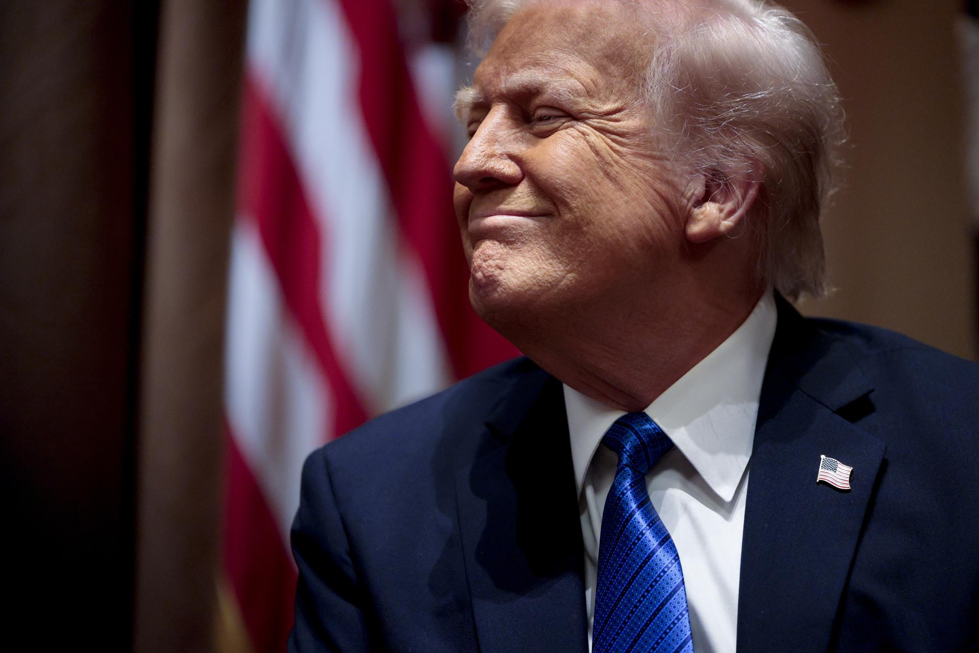El presidente de Estados Unidos, Donald Trump. EFE/SHAWN tHEW