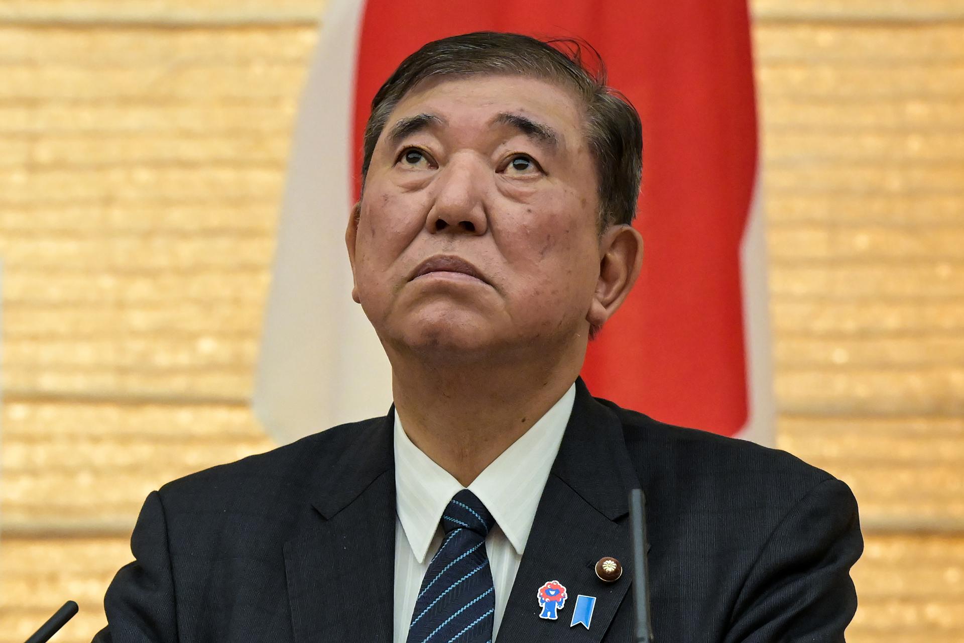 El primer ministro japonés, Shigeru Ishiba, en una foto de archivo. EFE/EPA/RICHARD A. BROOKS / POOL