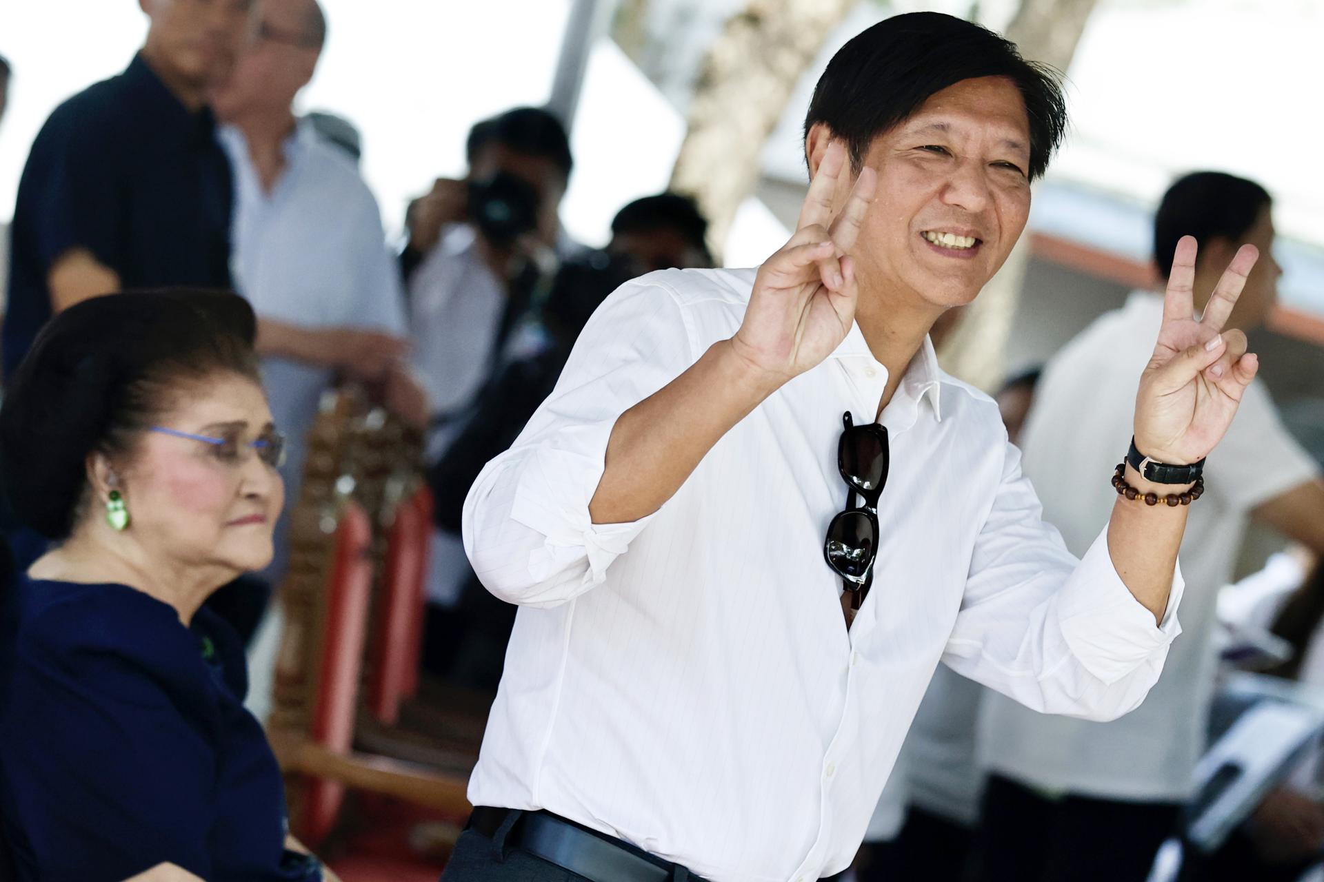 Taguig City (Philippines), 01/11/2024.- Foto de archivo del presidente de Filipinas, Ferdinand 'Bongbong' Marcos Junior EFE/EPA/FRANCIS R. MALASIG
