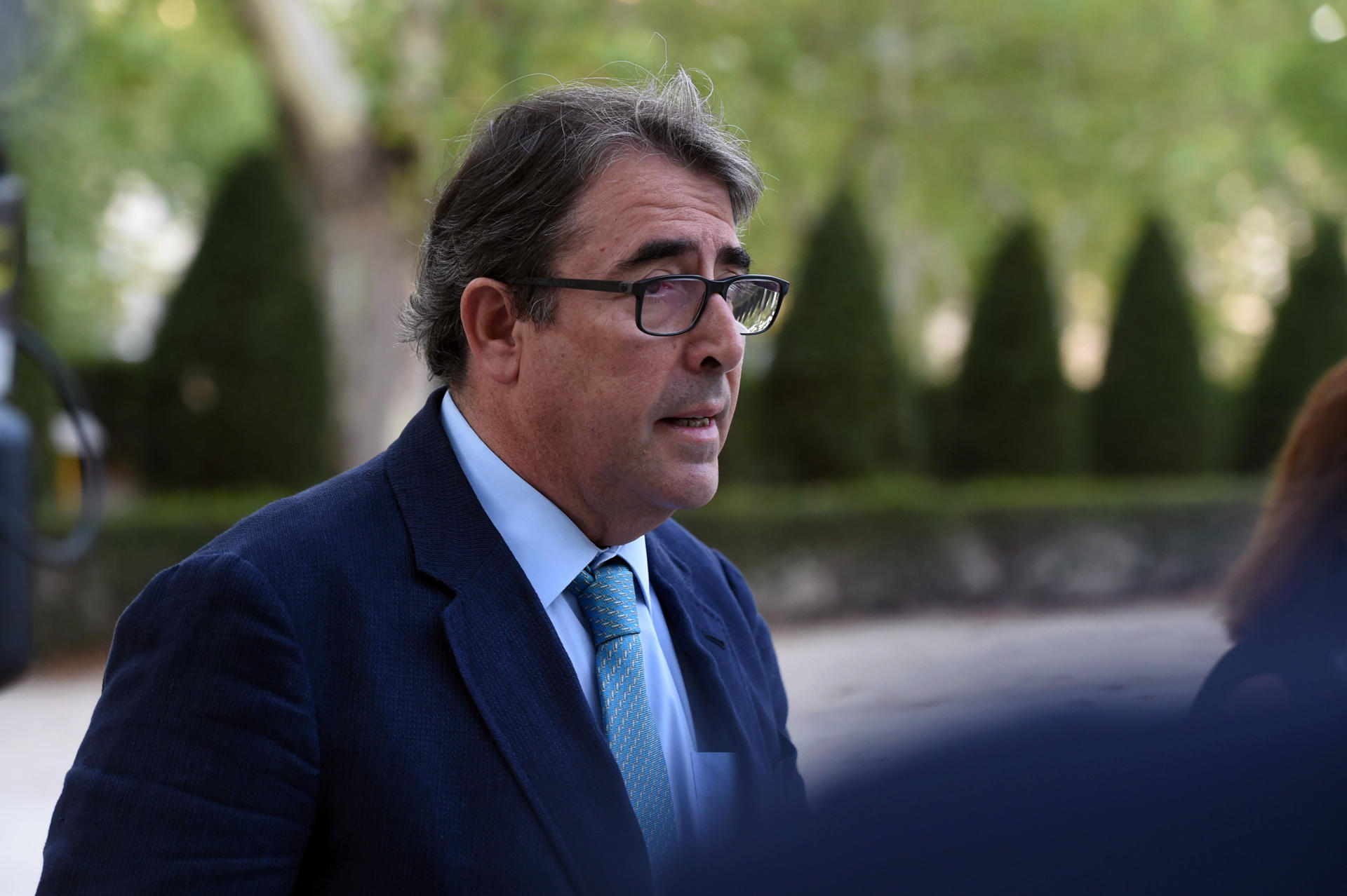 Jorge Pérez(en la magen), exsecretario general de la Real Federación Española de Fútbol (RFEF),en foto de archivo de Fernando Villar. EFE