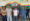 El representante del grupo de productores de mango, Rosember Velázquez Cruz (d), participa en un paro este miércoles, en la ciudad de Tapachula, en Chiapas (México). EFE/Juan Manuel Blanco
