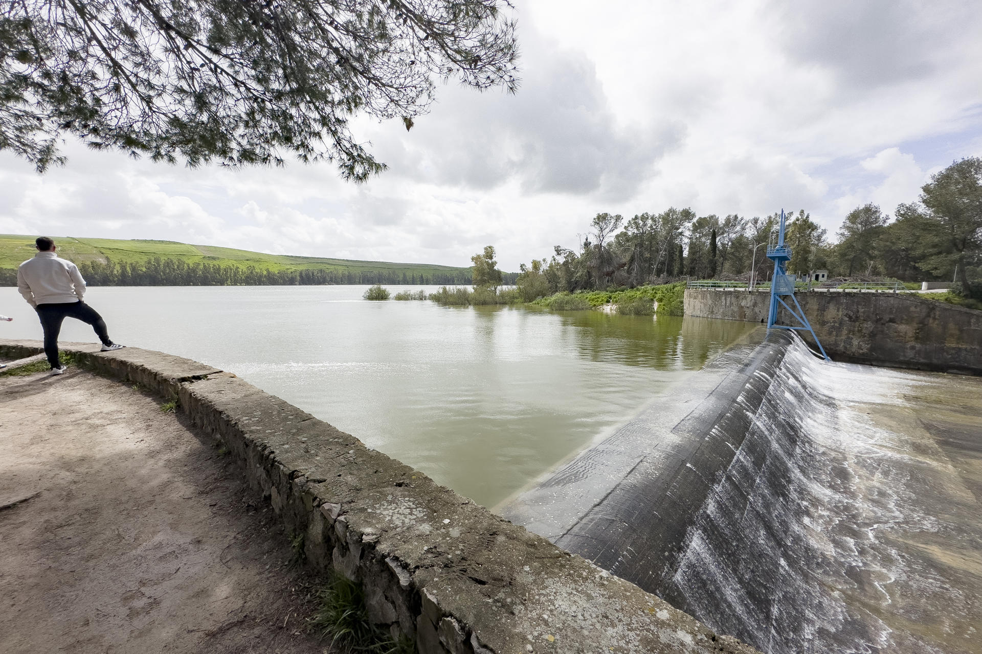 Vista del Embalse de Torre del Águila en la localidad sevillana de Coria del Río. EFE/ David Arjona