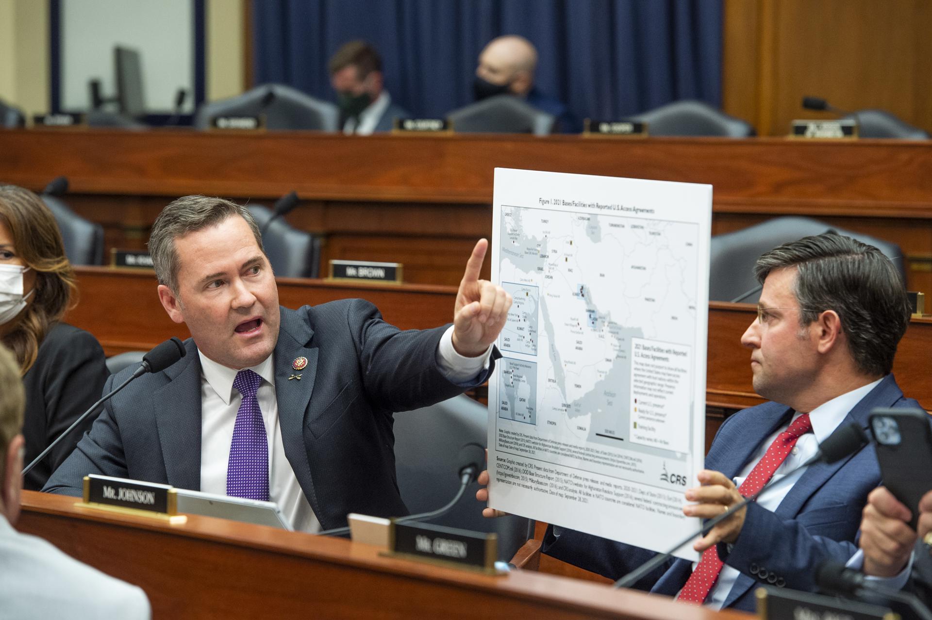 Imagen de archivo del asesor de Seguridad Nacional de Estados Unidos, Mike Waltz. EFE/EPA/Rod Lamkey / POOL