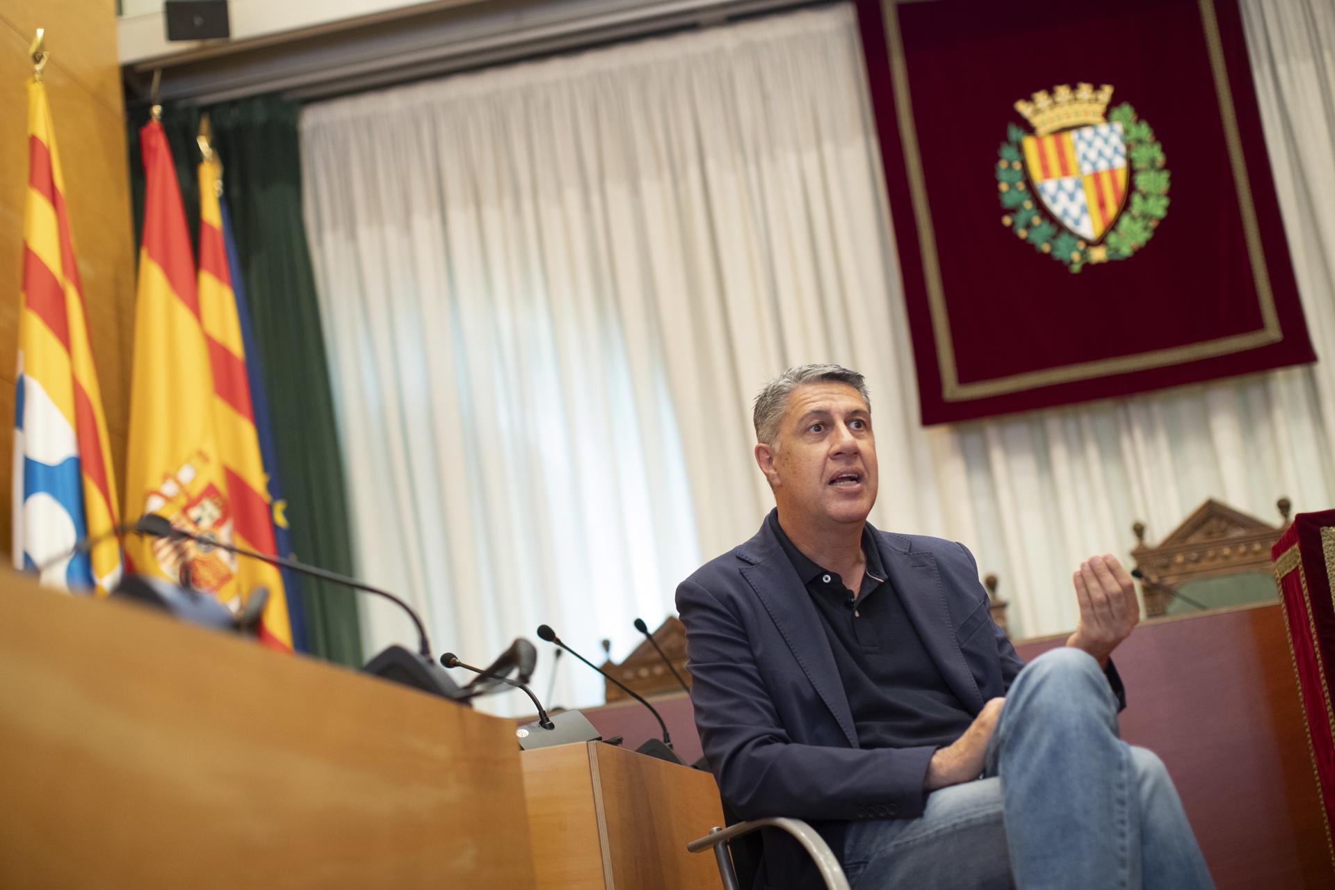 Imagen de archivo del alcalde de Badalona (Barcelona), Xavier Garcia Albiol (PP). EFE/Marta Pérez.