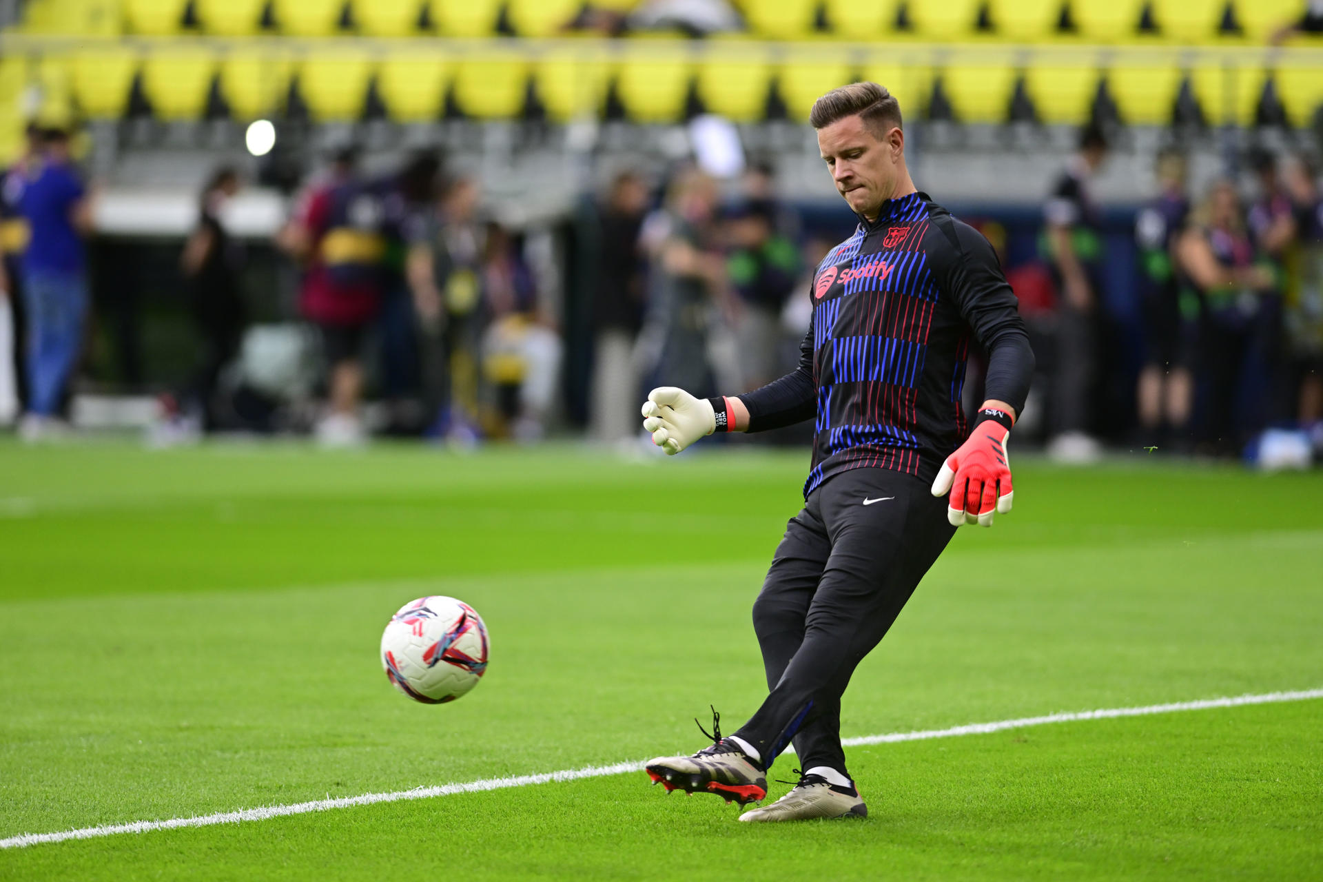 Foto de archivo del portero alemán del FC Barcelona Marc-André ter Stegen. EFE/ Andreu Esteban