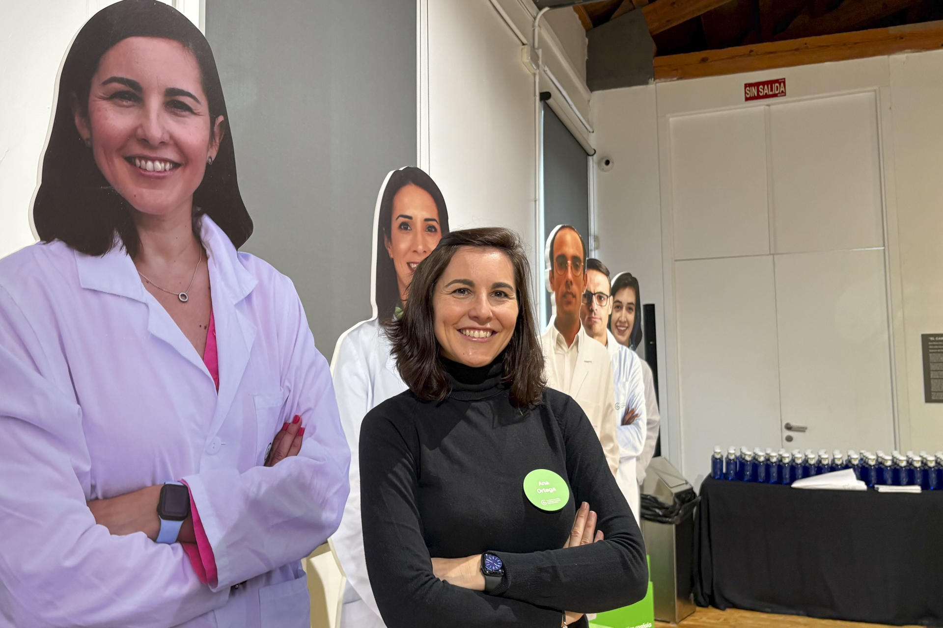 Cuatro jóvenes investigadoras -Ana Ortega, Marta Molina, Anabel Díaz-Guerra e Itziar Olano- han recibido el aval de la Fundación Científica de la Asociación Española contra el Cáncer (AECC) a sus proyectos. En la imagen, la investigadora Ana Ortega. EFE/AECC - SOLO USO EDITORIAL/SOLO DISPONIBLE PARA ILUSTRAR LA NOTICIA QUE ACOMPAÑA (CRÉDITO OBLIGATORIO)