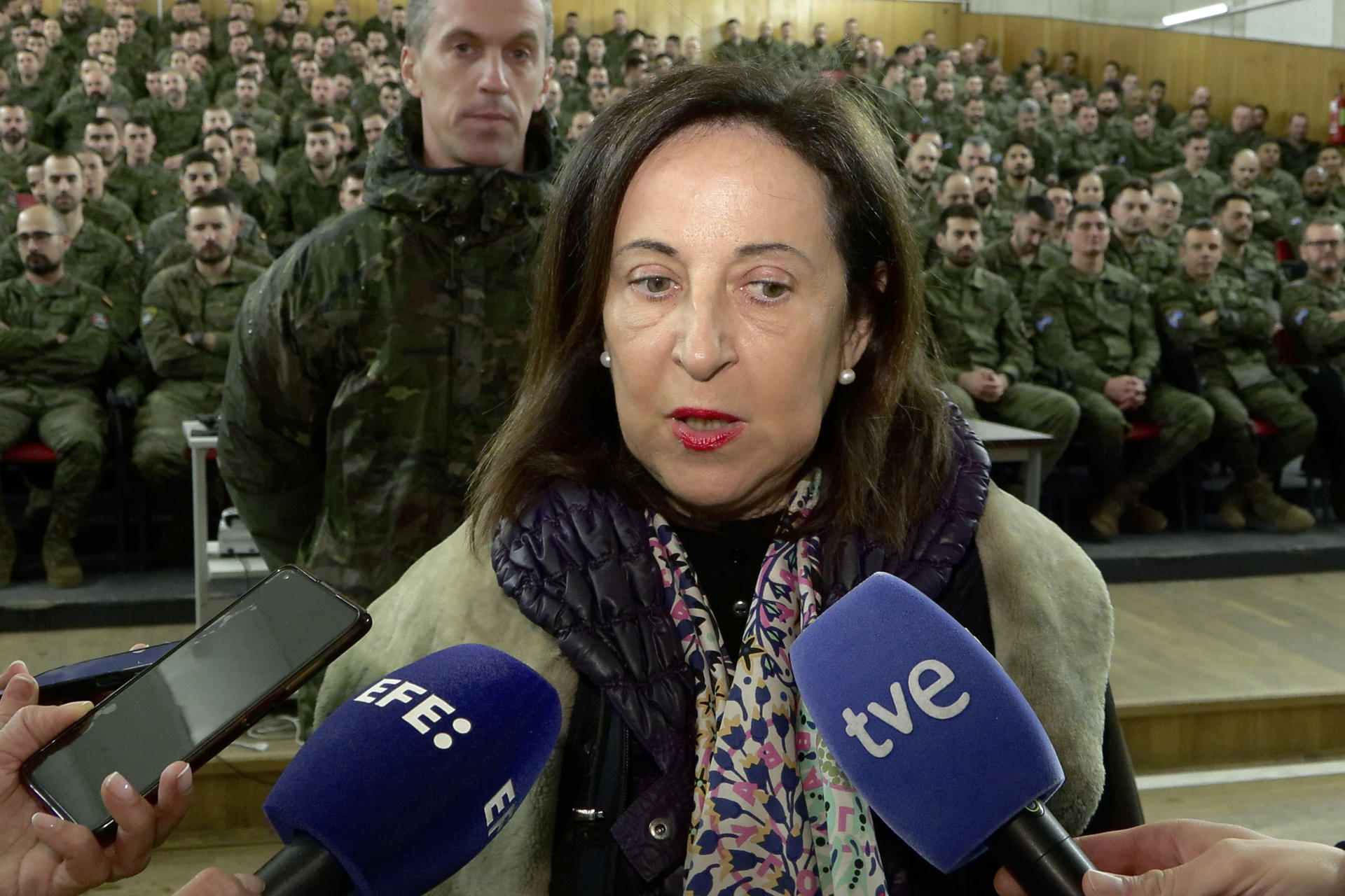 Imagen de archivo de la ministra de Defensa, Margarita Robles. EFE/ Jesús Bartolomé