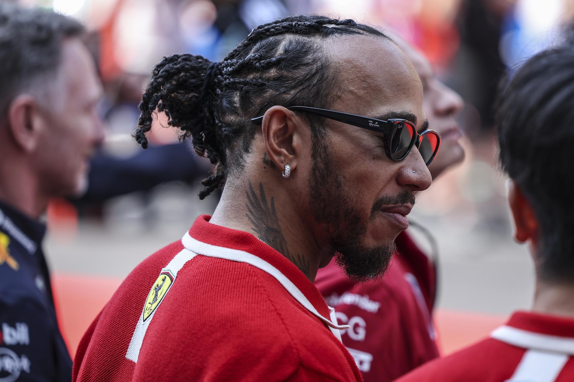 Lewis Hamilton durante el Gran Premio de China de Fórmula 1. EFE/EPA/WU HAO