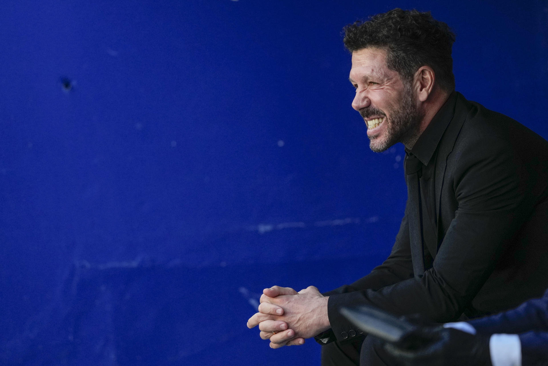 Foto d archivo del entrenador del Atlético de Madrid Diego Simeone.EFE/ Alejandro Garc ía