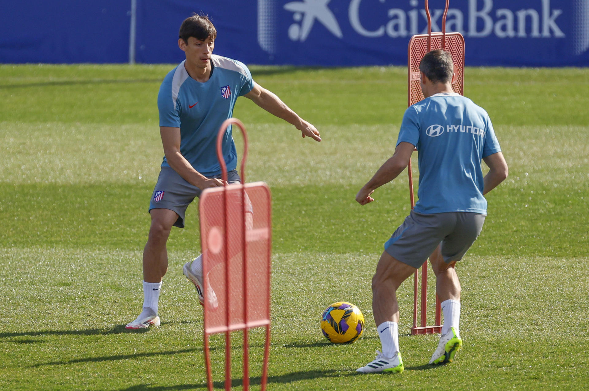 Le Normand, en una foto de archivo durante un entrenamiento.-EFE/ Mariscal
