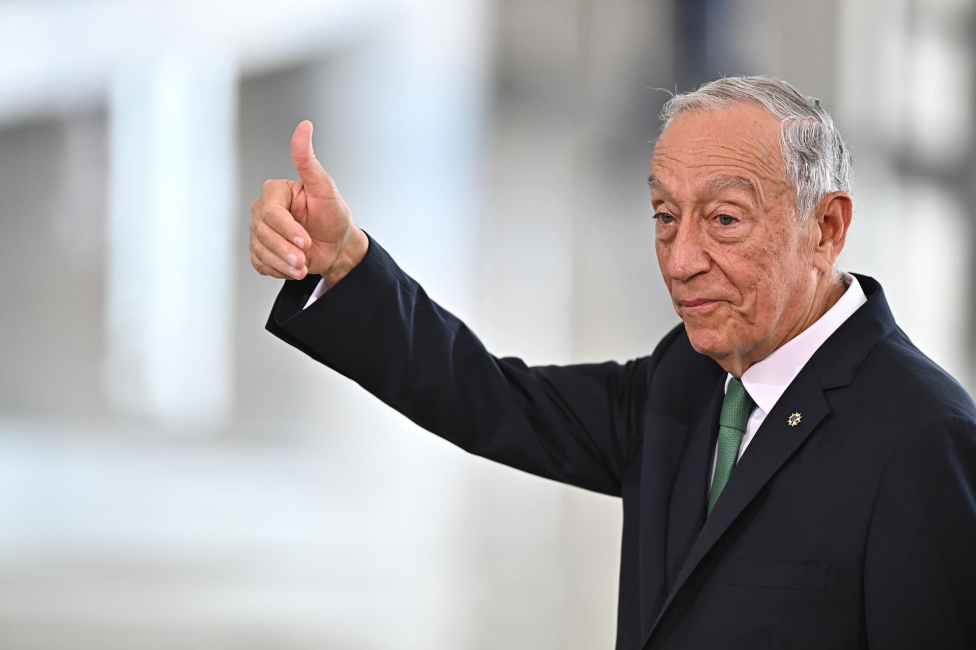Foto de archivo del presidente de Portugal, Marcelo Rebelo de Sousa. EFE/Andre Borges
