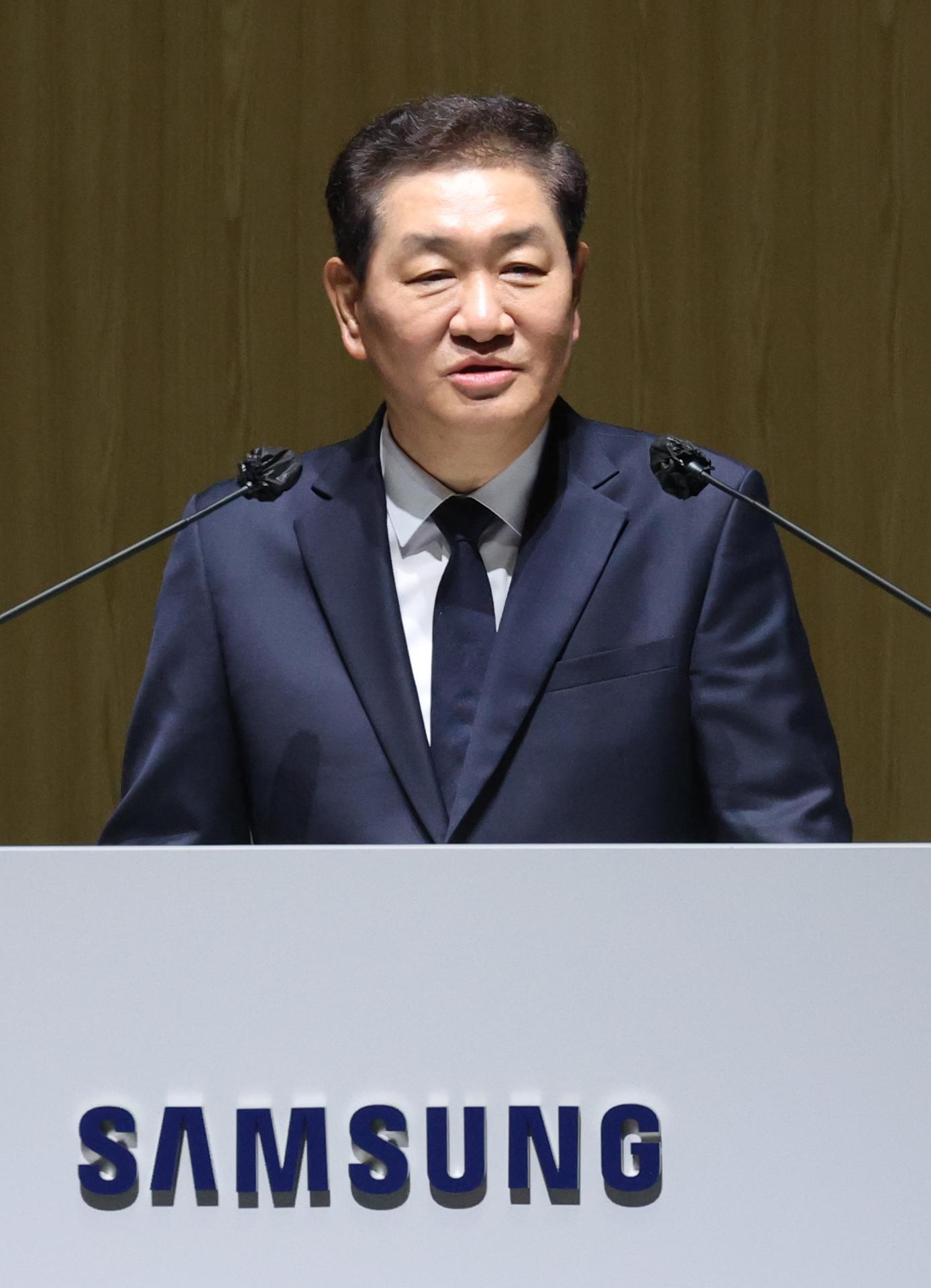 Han Jong-hee, vicepresidente y codirector ejecutivo de Samsung Electronics, en una foto de archivo. EFE/EPA/YONHAP SOUTH KOREA OUT