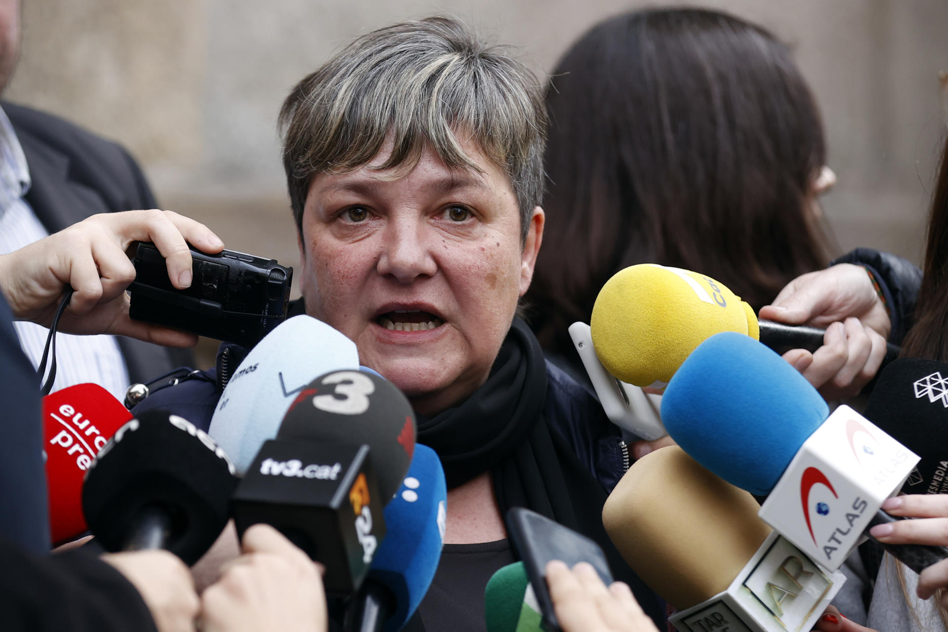 La abogada Ester García, que representa a la denunciante de Dani Alves, en una imagen de archivo. EFE/Toni Albir