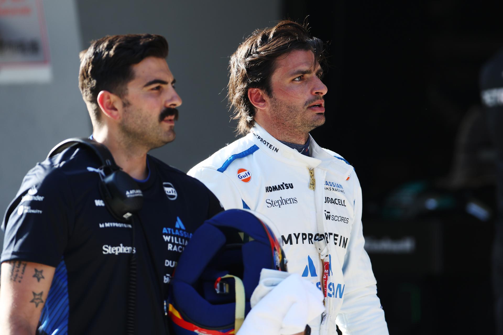 El piloto español Carlos Sainz. EFE/EPA/WU HAO / POOL