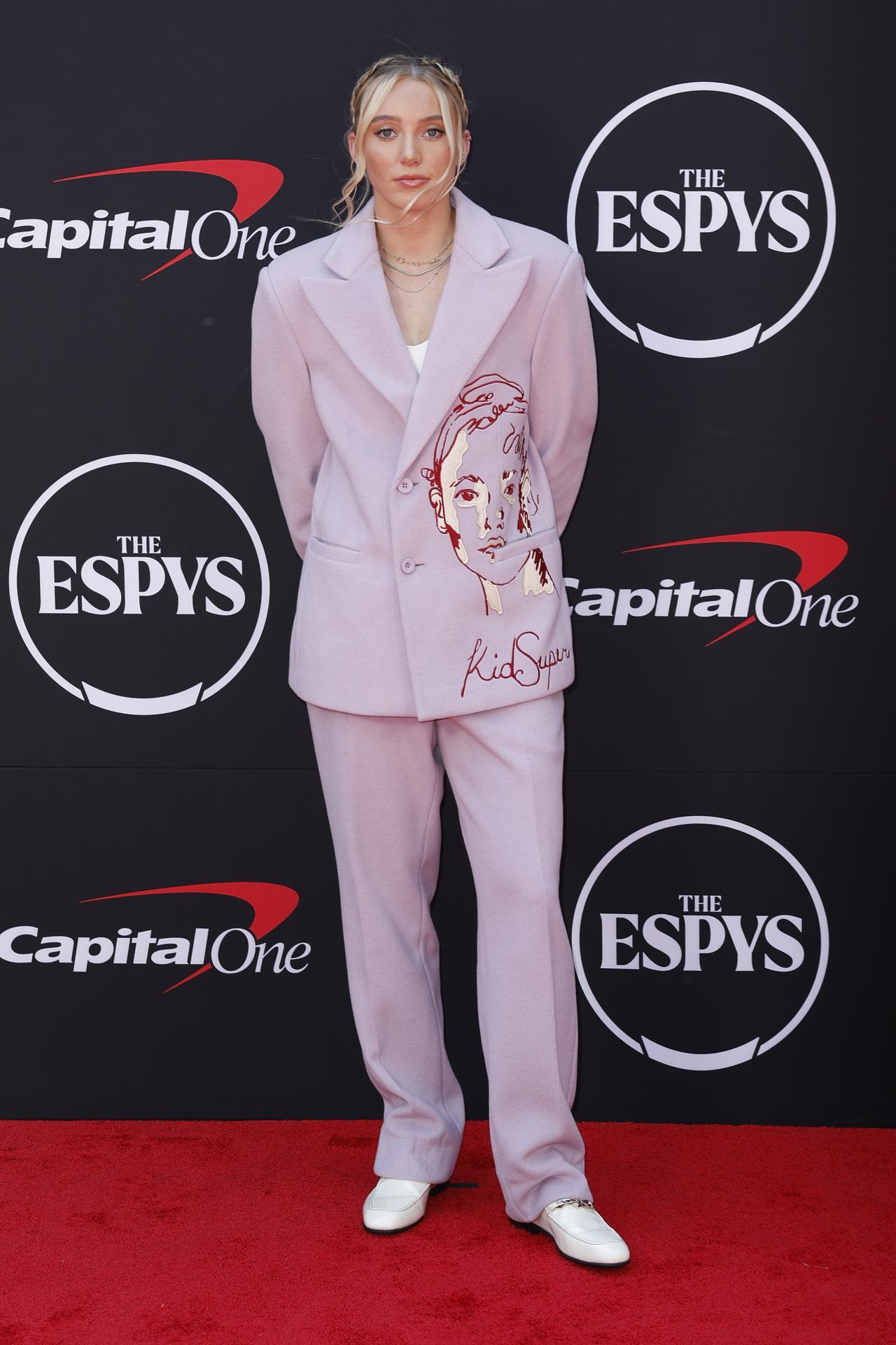 La jugadora estadounidense a la WNBA, Paige Bueckers. EFE/CAROLINE BREHMAN
