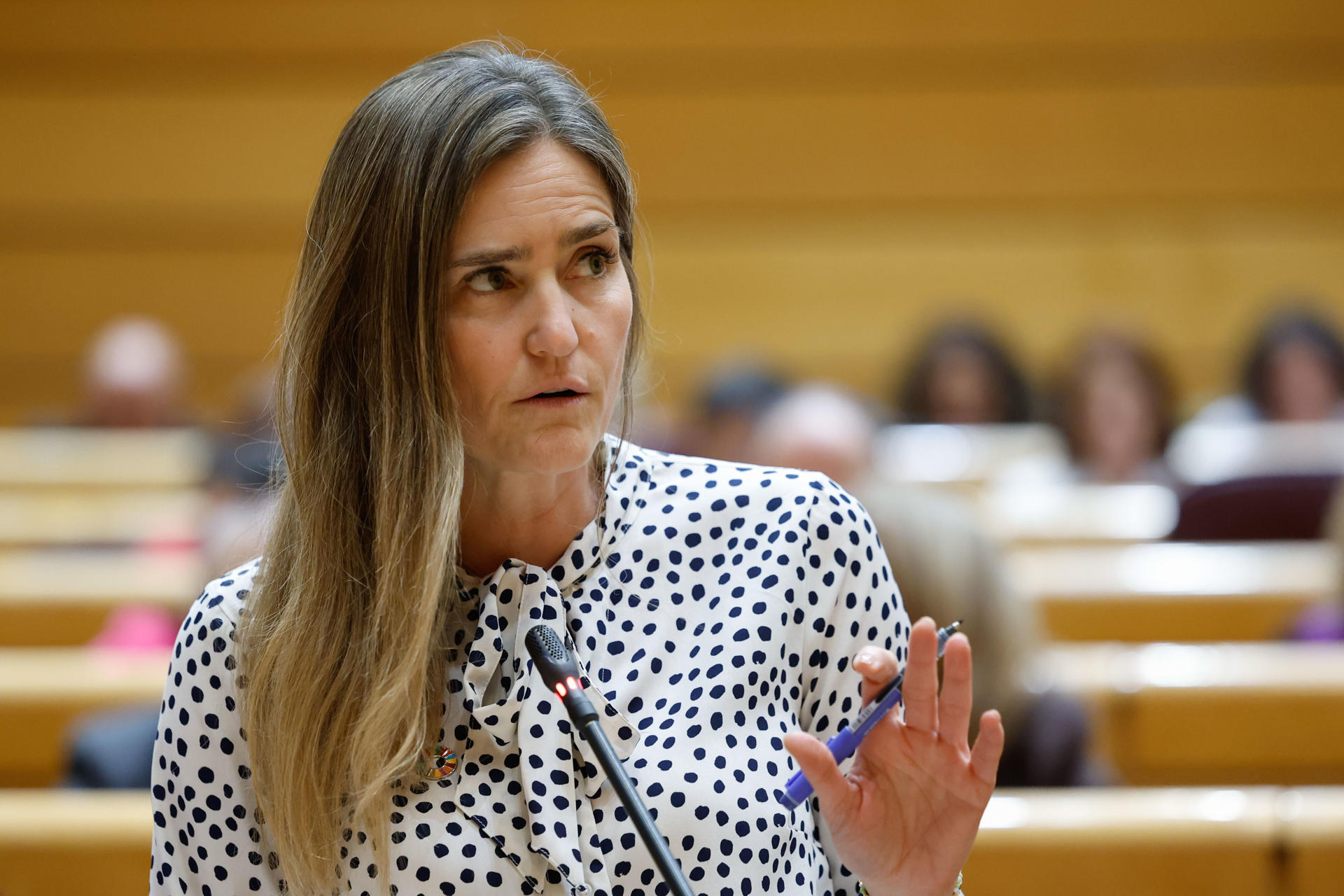 La ministra para la Transición Ecológica, Sara Aagesen, en una fotografía de archivo. EFE/ Mariscal
