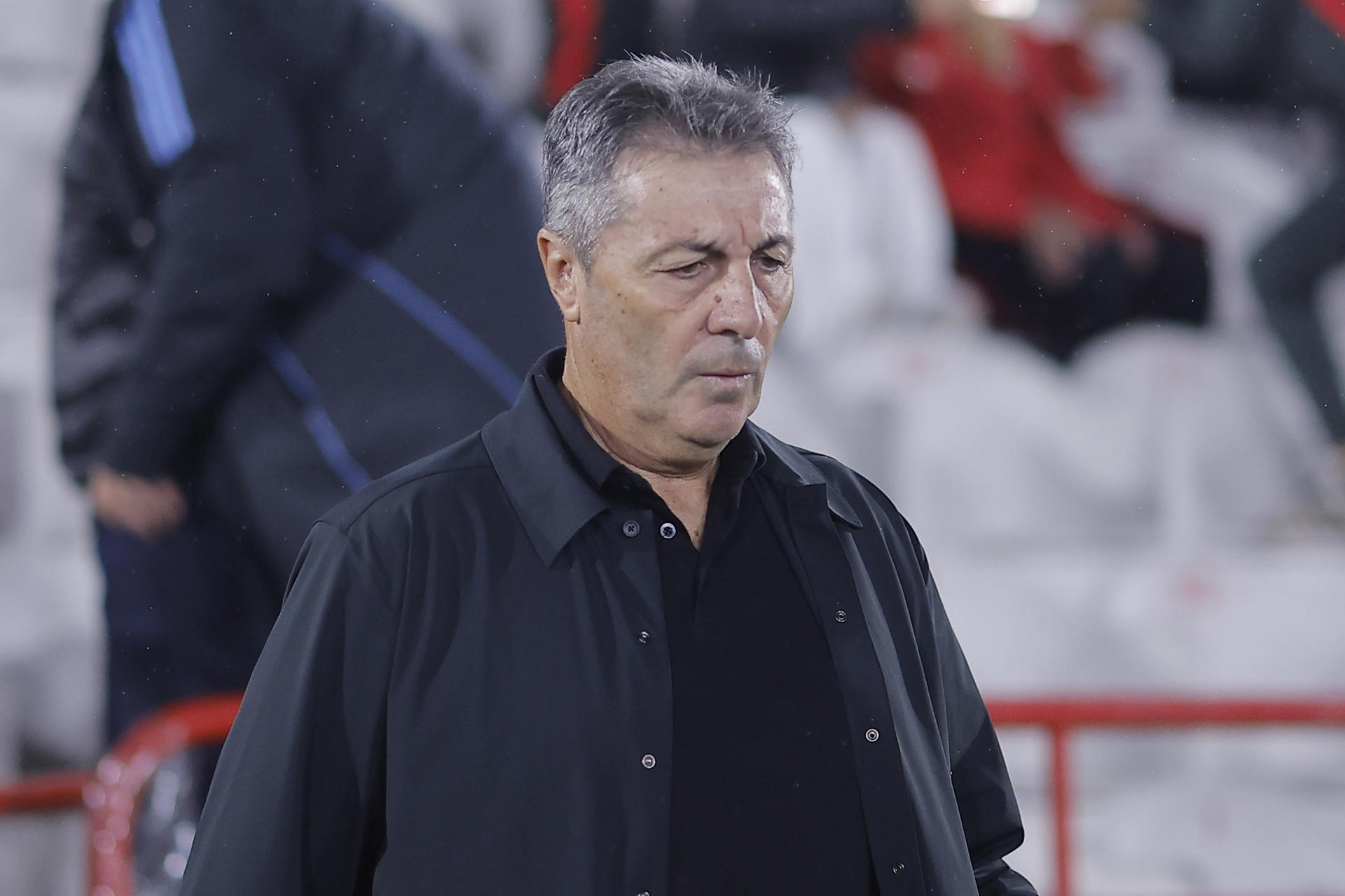 Frank Darío Kudelka, entrenador de Huracán. EFE/ Juan Ignacio Roncoroni