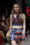 Una modelo luce un diseño de la dominicana Gianina Azar este jueves, durante el 'New York Fashion Week Egalitarian Weaves - Edición Mitad del Mundo', en el Palacio de Cristal del Parque Itchimbía, en Quito (Ecuador). EFE/ José Jácome
