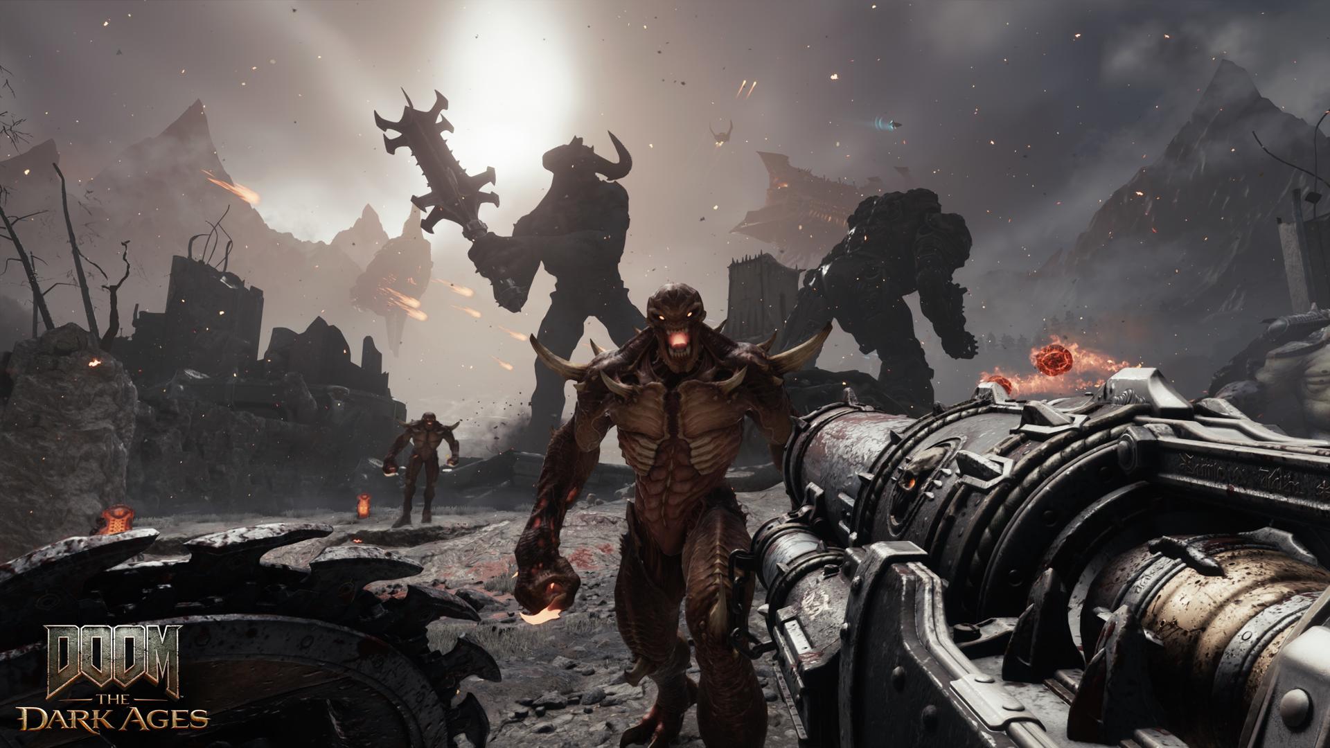 Imagen del videojuego 'Doom: The Dark Ages'. Cedida por Bethesda. SOLO USO EDITORIAL