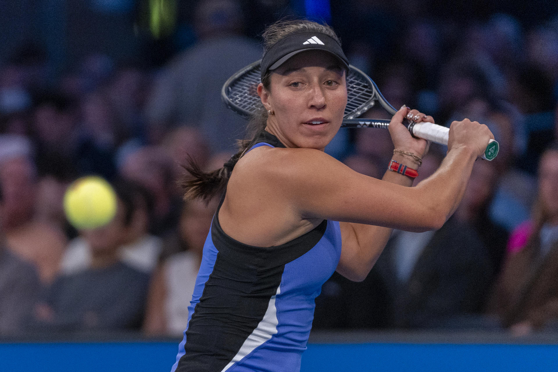 Jessica Pegula, número 3 del mundo, participará con Estados Unidos en la Copa Billie Jean King. EFE/ Ángel Colmenares