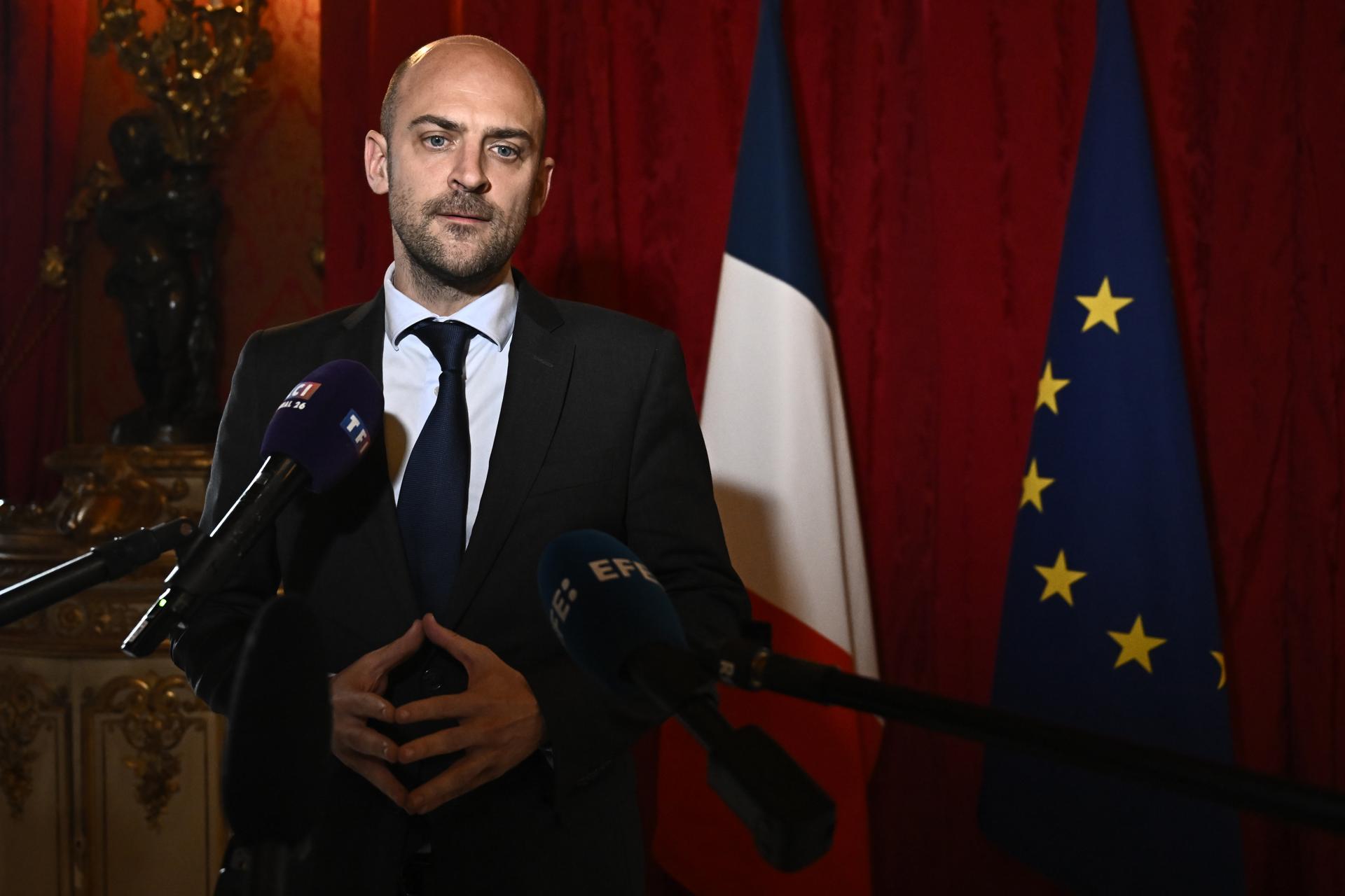 El ministro de Exteriores de Francia, Jean-Noël Barrot, en una foto de archivo. EFE/EPA/JULIEN DE ROSA / POOL MAXPPP OUT