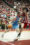 El escolta del Breogán Dominik Mavra (i) bota el balón ante el escolta del Girona Josep Busquets (d) durante el encuentro de Liga Endesa entre Bàsquet Girona y CB Breogán celebrado este sábado en el Pabellón Municipal Girona-Fontajau. EFE/ David Borrat
