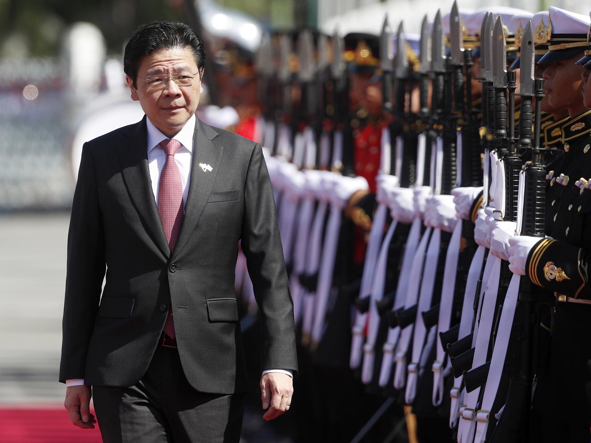 Fotografía de archivo del primer ministro de Singapur, Lawrence Wong.
EFE/EPA/RUNGROJ YONGRIT