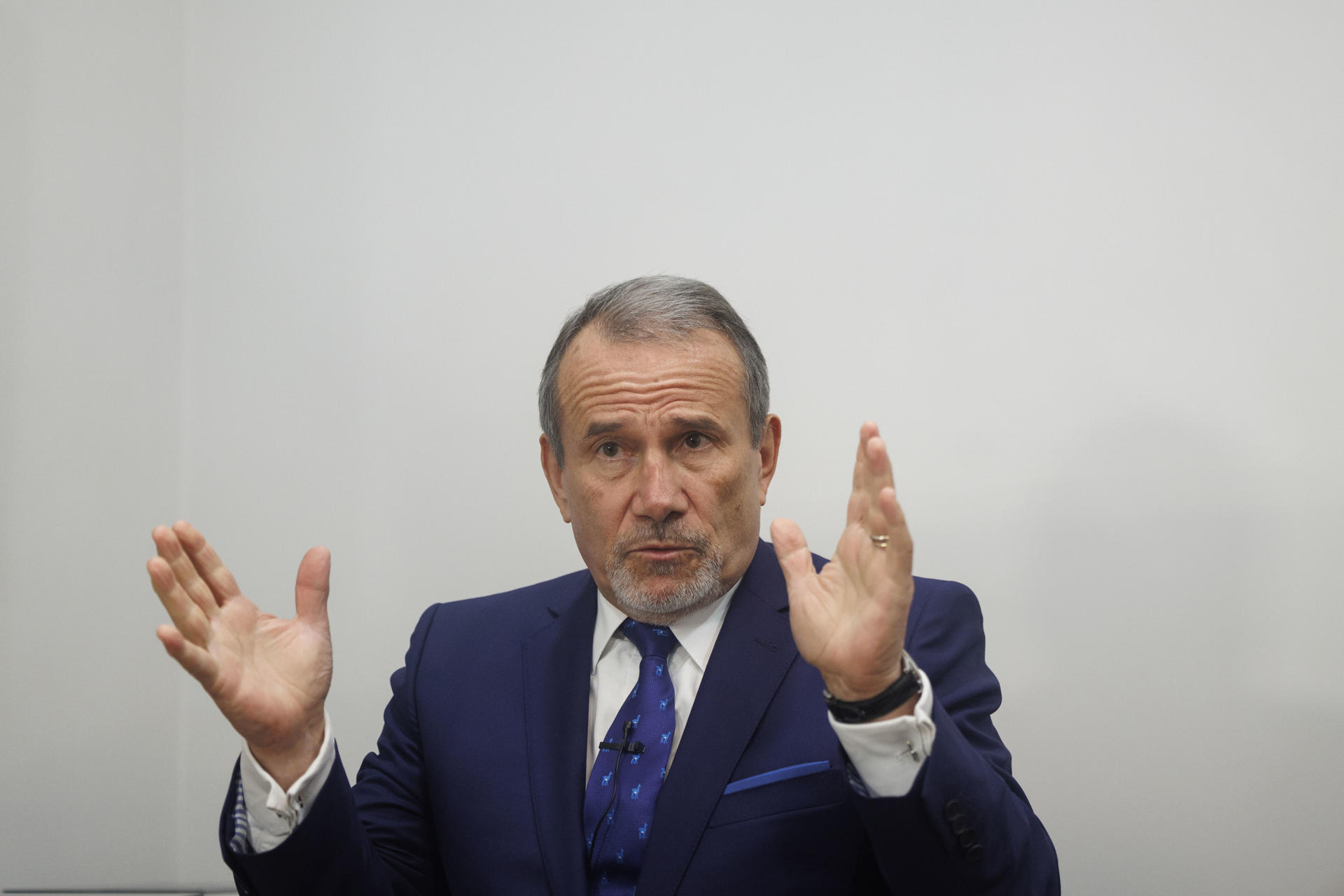 El canciller peruano, Elmer Schialer, en una foto de archivo. EFE/ Sergio Pérez