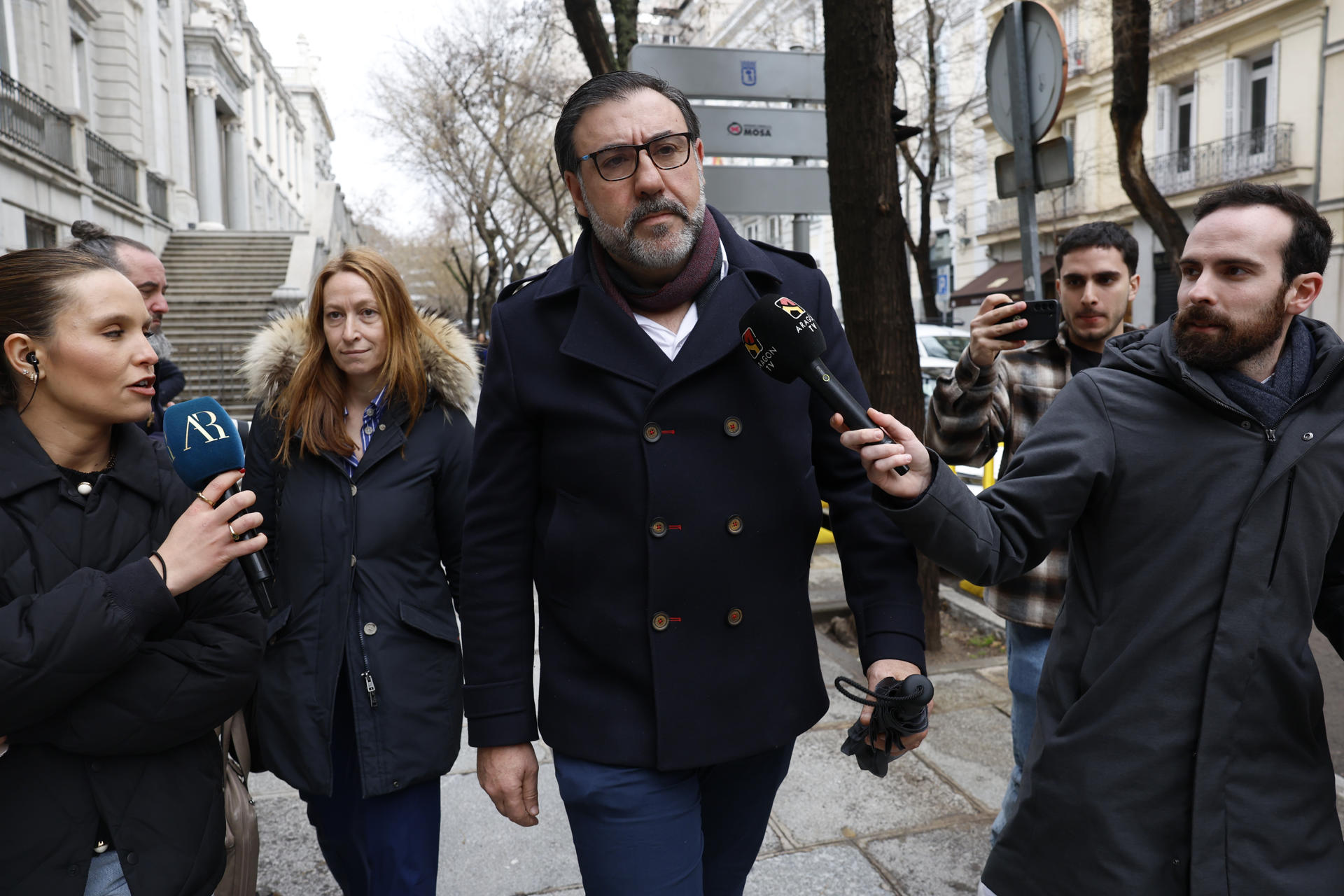 Imagen de archivo de Joseba, hermano de Koldo García, a su llegada a la sede del Tribunal Supremo. EFE/Mariscal