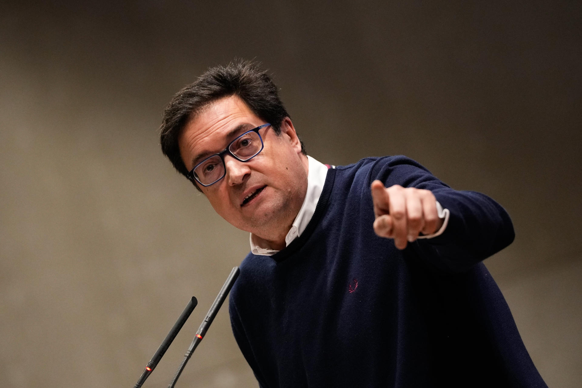 El ministro para la Transformación Digital y de la Función Pública, Óscar López. EFE/ Borja Sanchez-Trillo