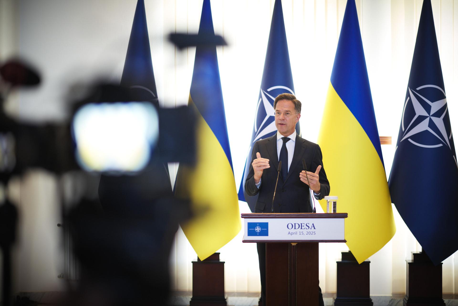 Secretario General de la OTAN, Mark Rutte EFE/EPA/ SERVICIO DE PRENSA PRESIDENCIAL DE UCRANIA / MANUAL SOLO PARA USO EDITORIAL / NO A LA VENTA