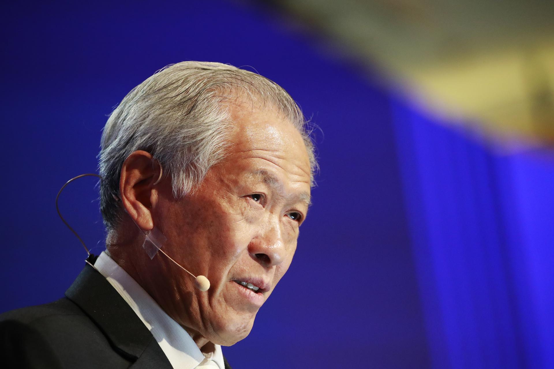 Foto de archivo del ministro de Defensa de Singapur, Ng Eng Hen. EFE/EPA/HOW HWEE YOUNG