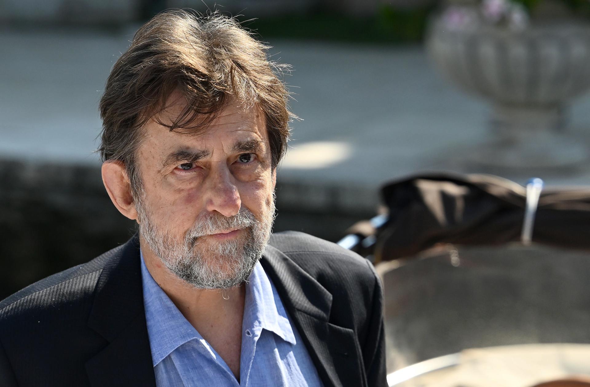 El cineasta italiano Nanni Moretti, en una imagen de archivo tomada en septiembre de 2022 en Venecia durante el festival internacional de cine. EFE/EPA/Ettore Ferrari
