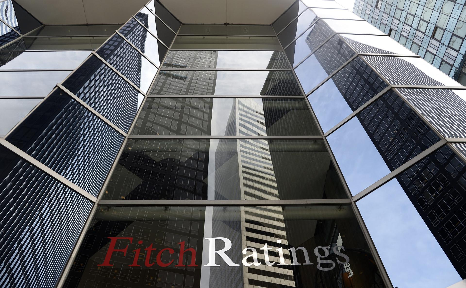 Vista exterior de las oficinas de Fitch Ratings en Nueva York (EE.UU.). EFE/ANDREW GOMBERT