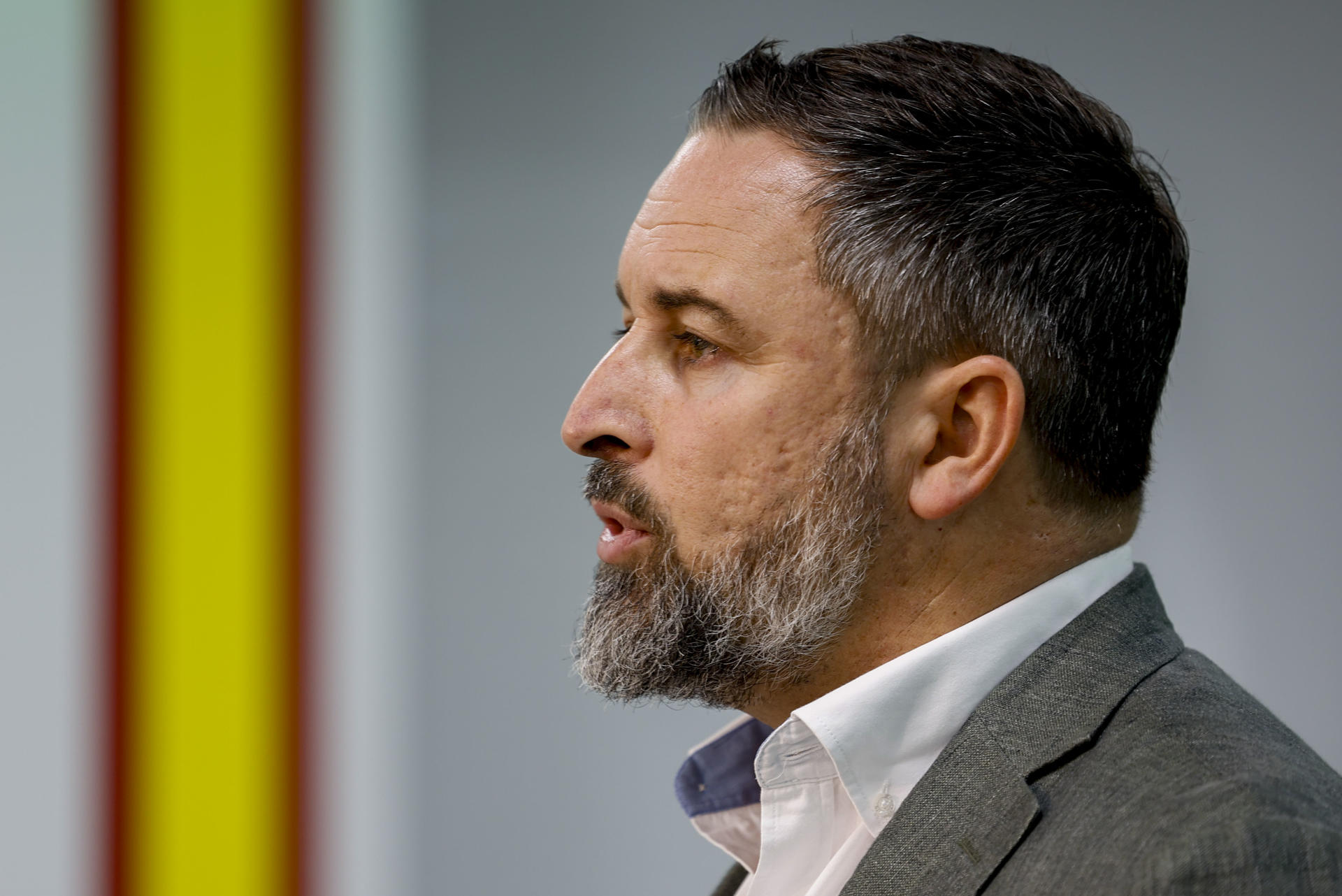 El líder de VOX, Santiago Abascal, en una imagen de archivo. EFE/ Mariscal