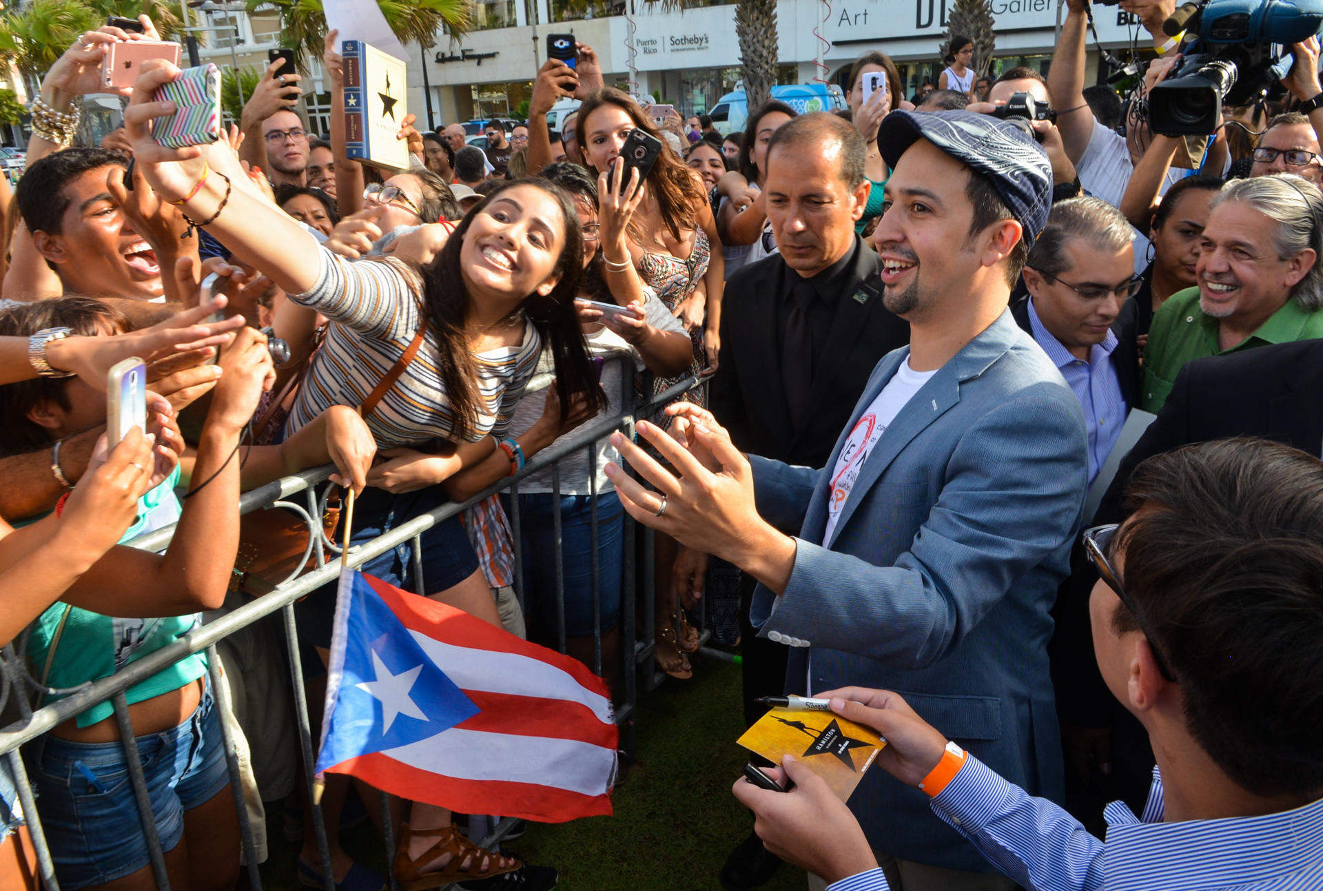 Imagen de archivo del premiado actor y dramaturgo de origen puertorriqueño, Lin-Manuel Miranda. EFE/Enid M. Salgado
